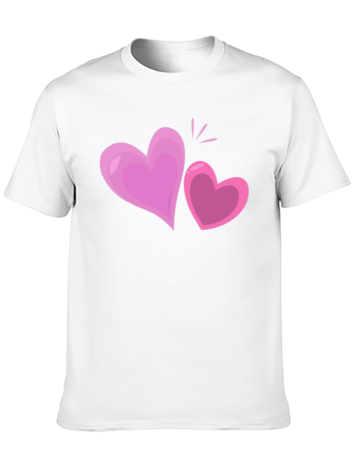 Heart Graphic Black T-Shirt