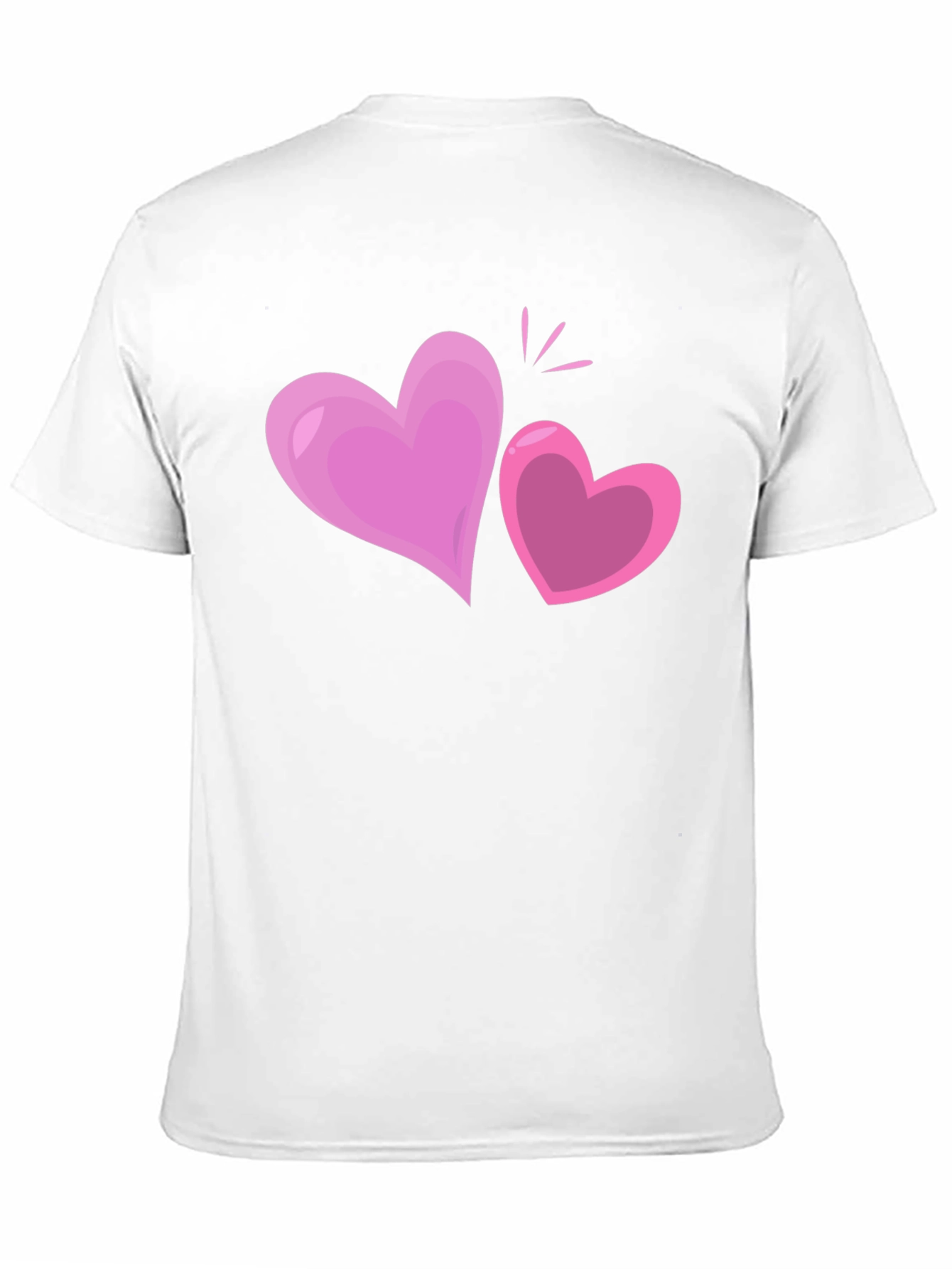 Heart Graphic Black T-Shirt