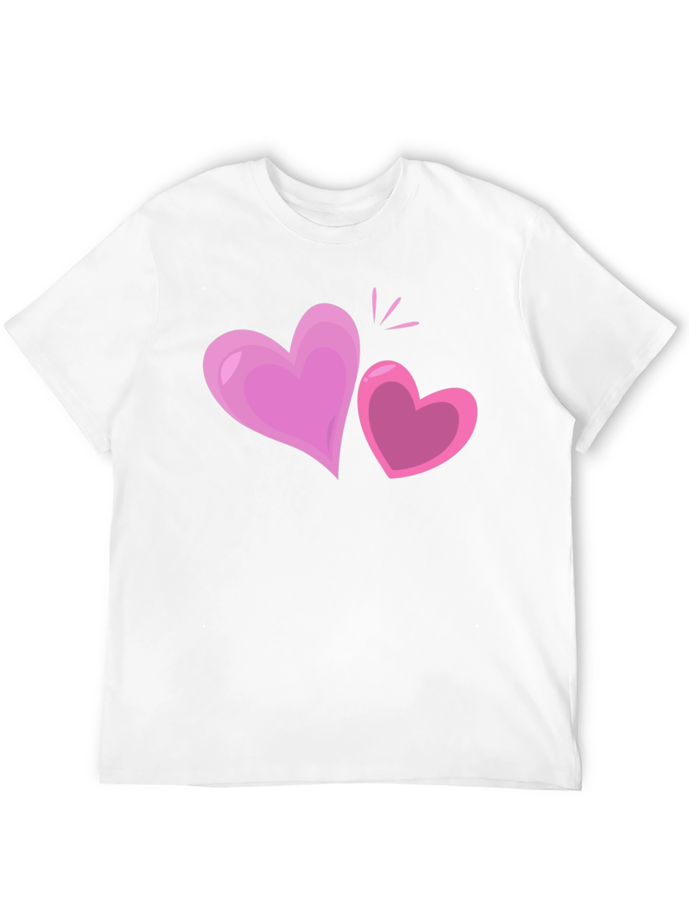 Heart Graphic Black T-Shirt