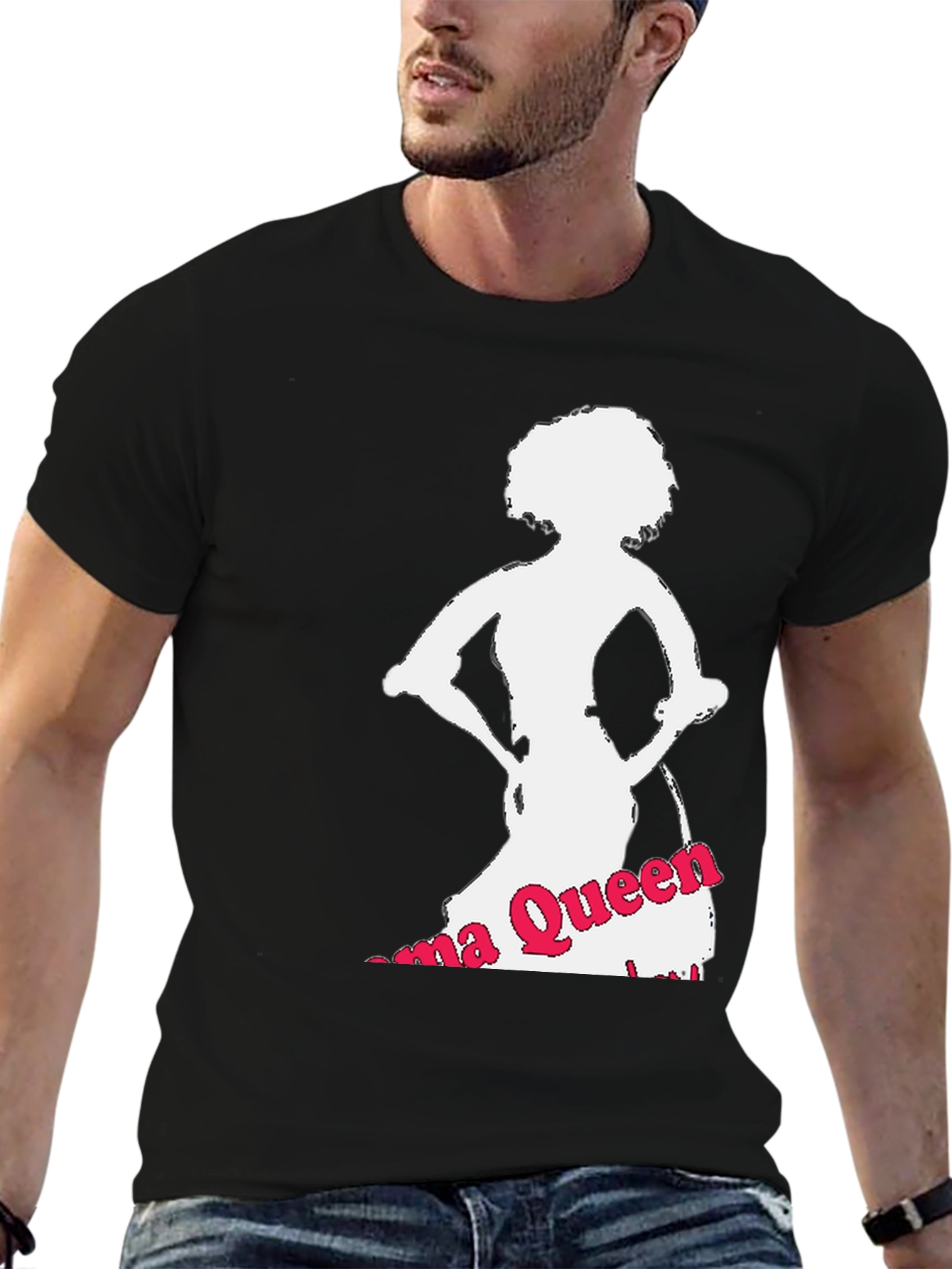 Drama Queen Tee - Black Graphic T-Shirt