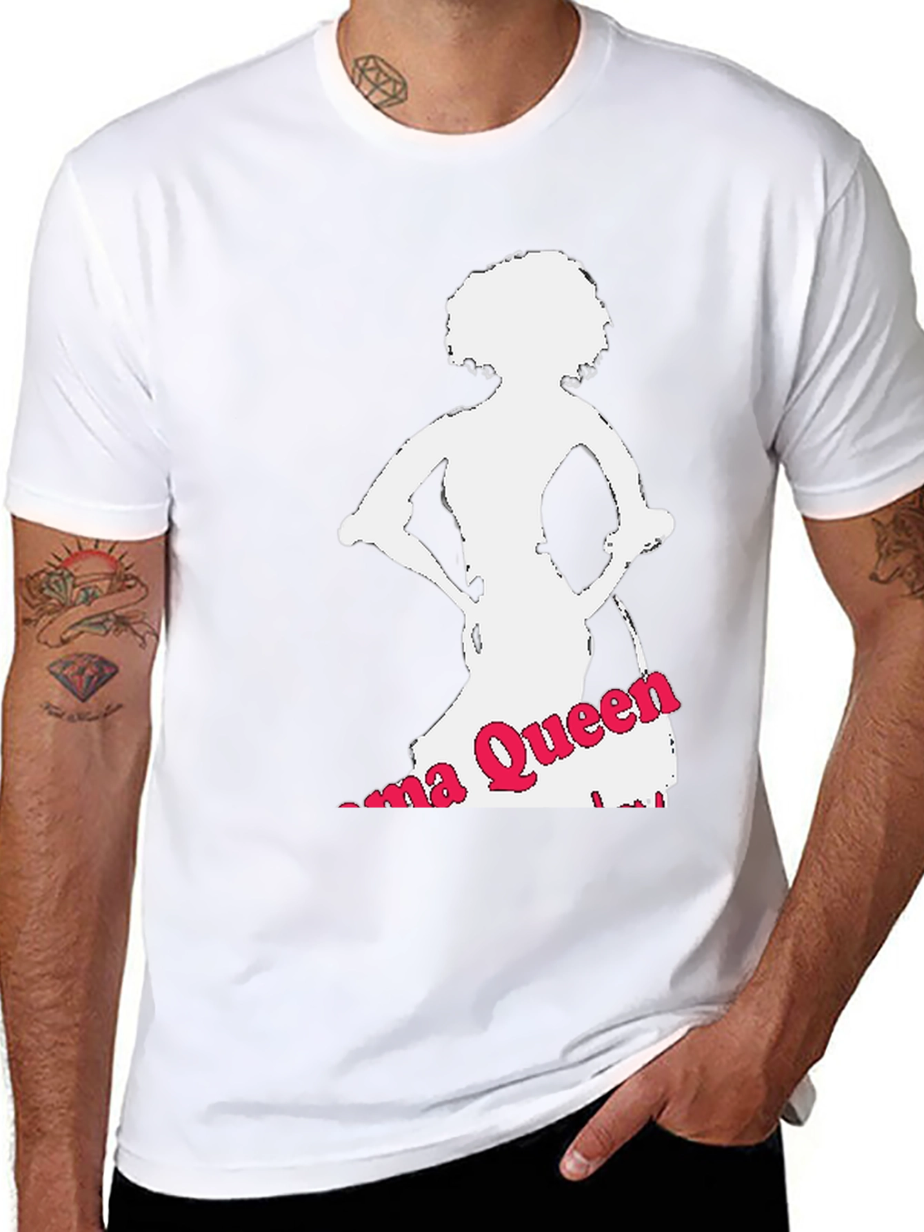 Drama Queen Tee - Black Graphic T-Shirt