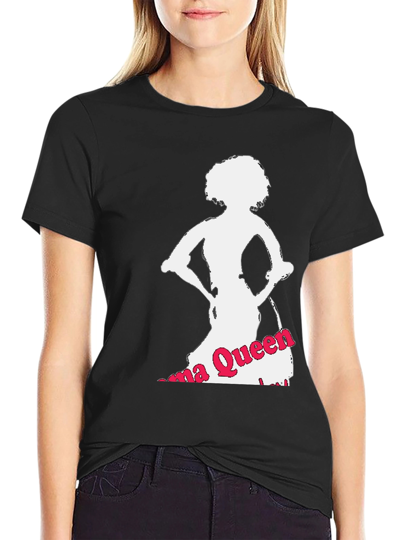 Drama Queen Tee - Black Graphic T-Shirt