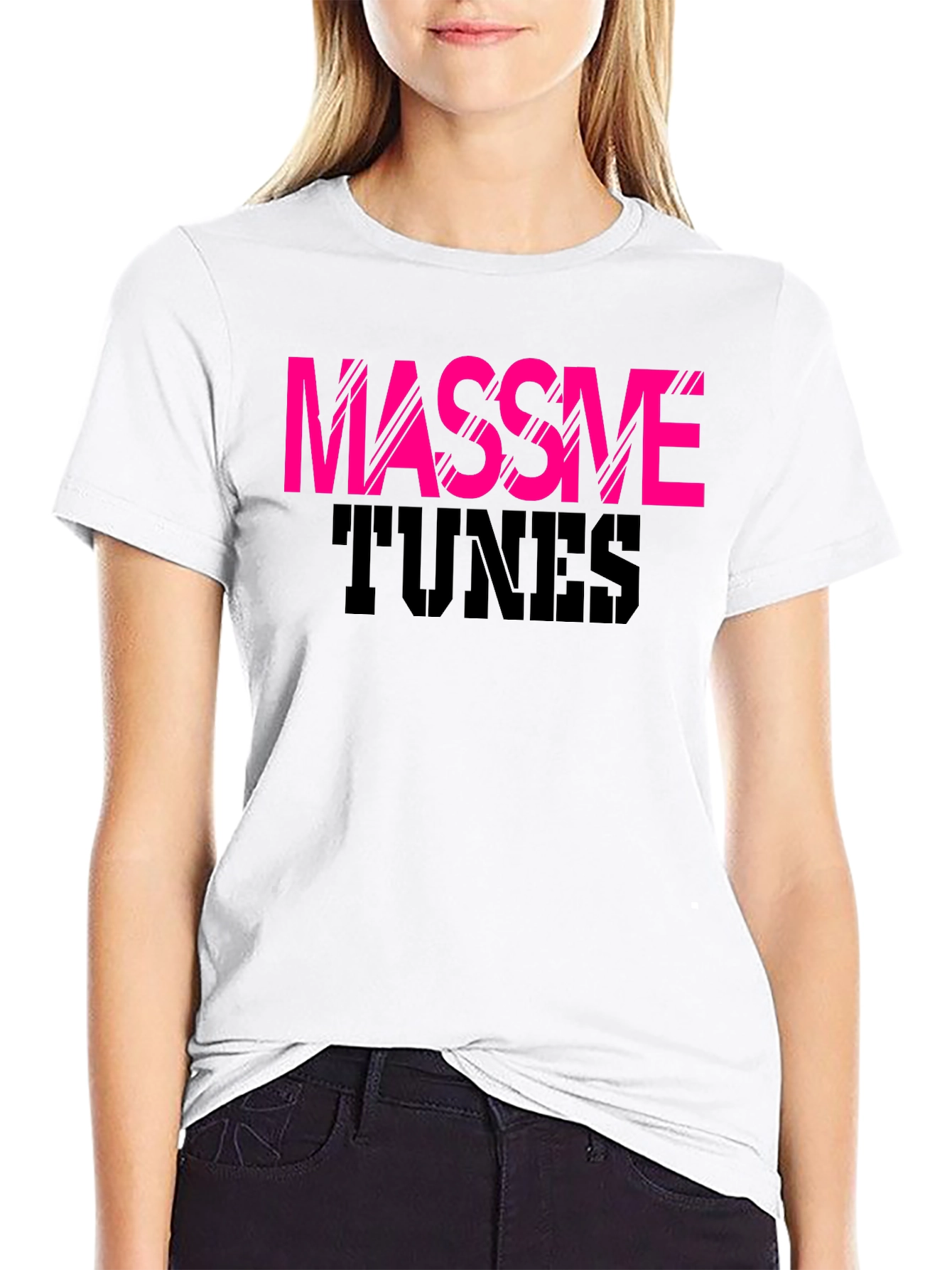 Massive Tunes Graphic Tee - Black