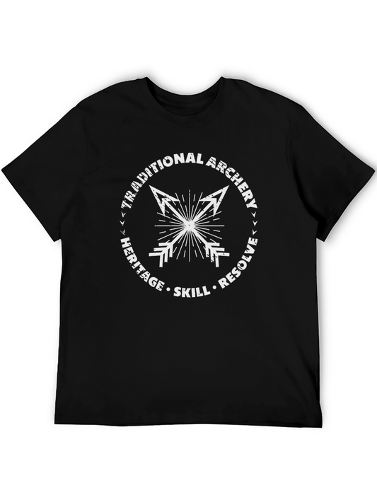Traditional Archery T-Shirt - Heritage Skill Resolve