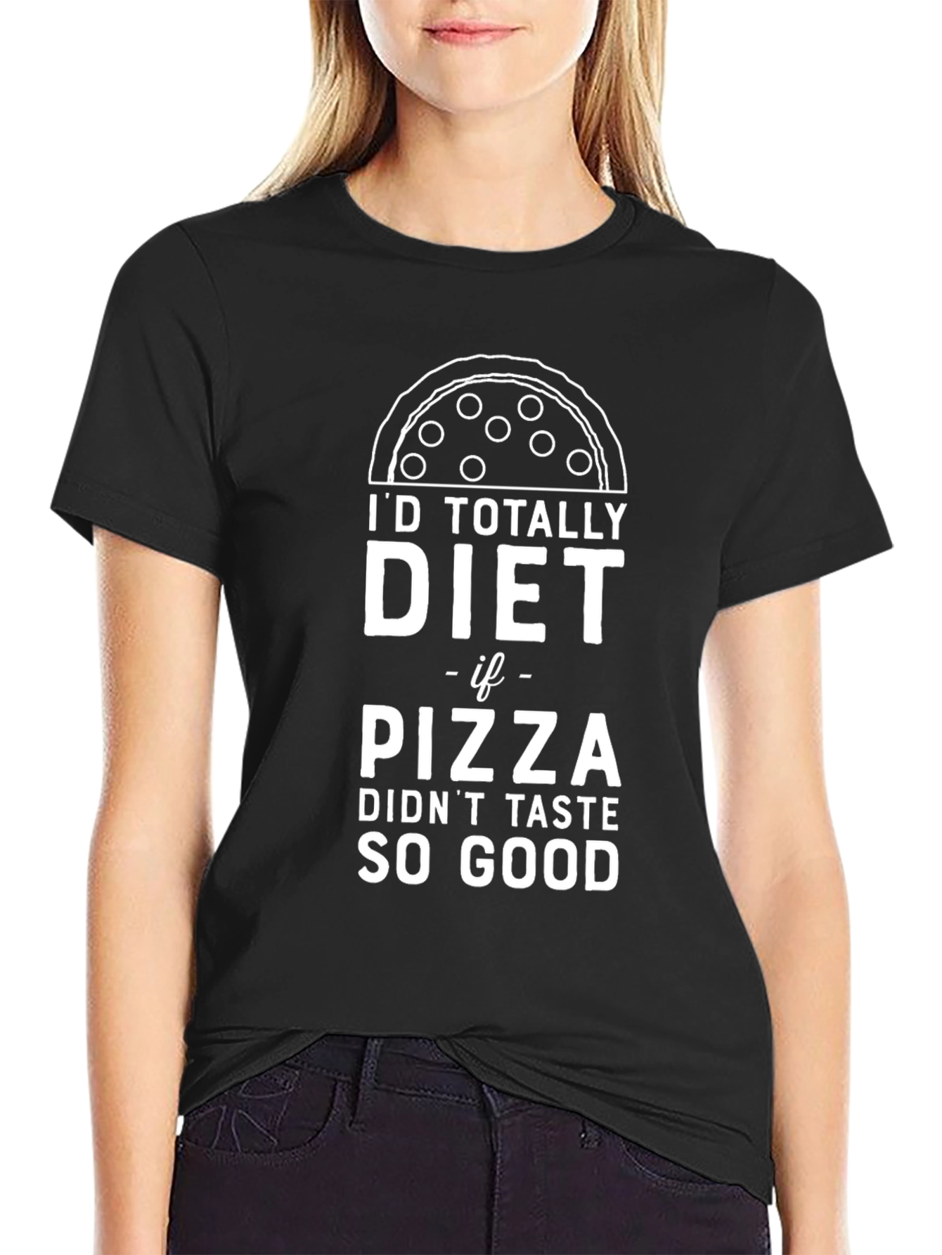 Funny Pizza Diet T-Shirt - Foodie Tee