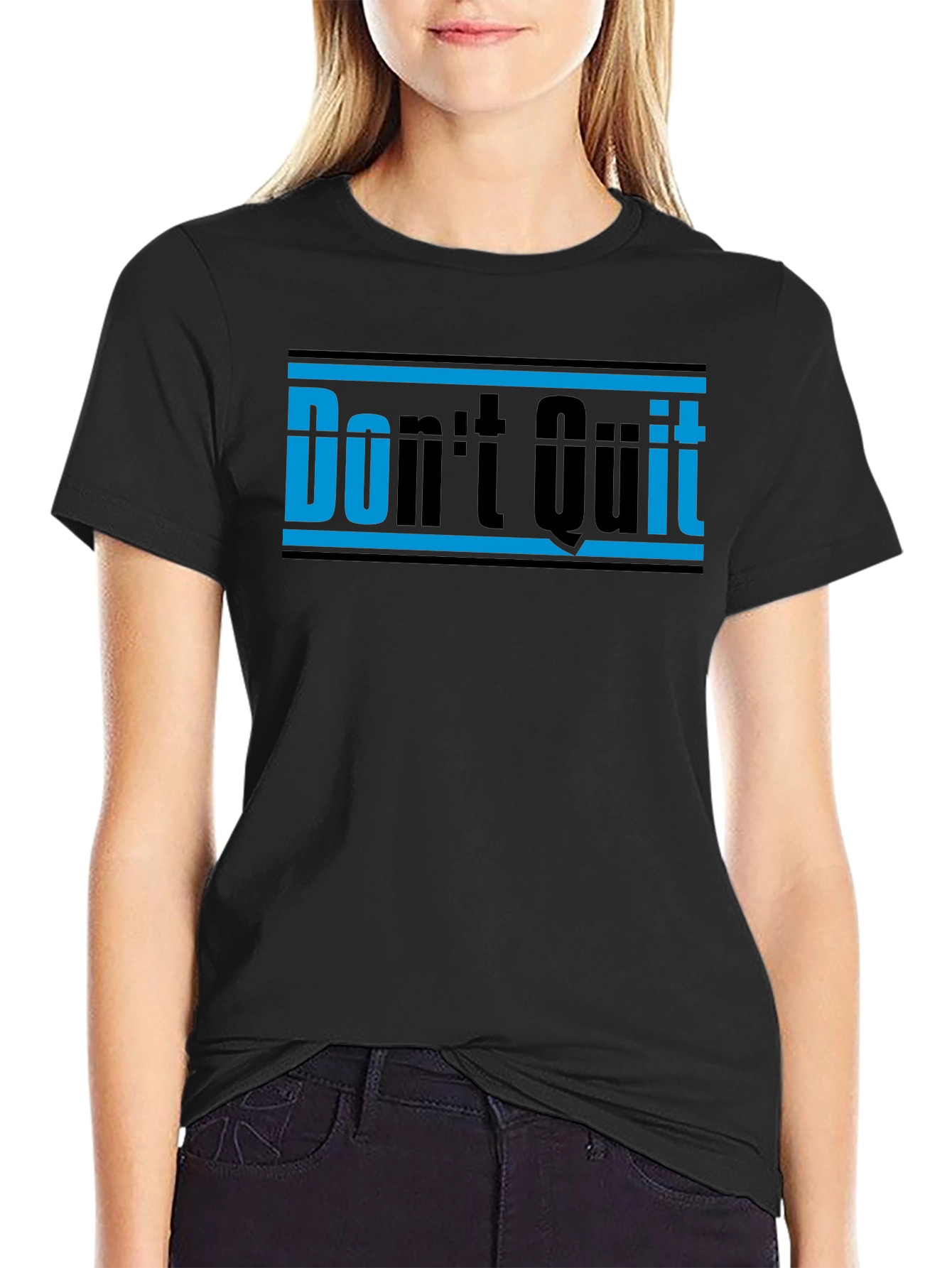 Dont Quit Motivational Graphic Tee