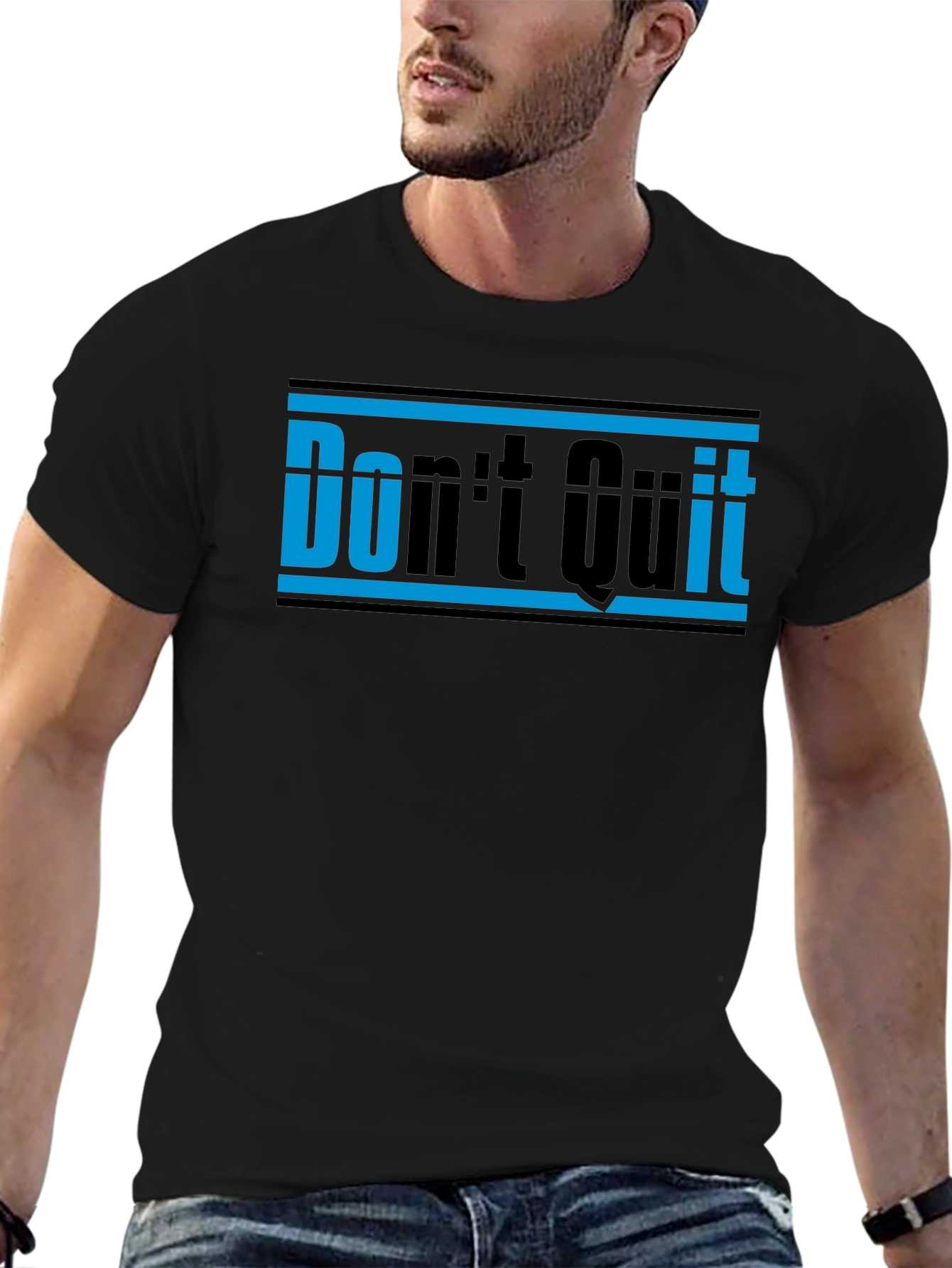 Dont Quit Motivational Graphic Tee