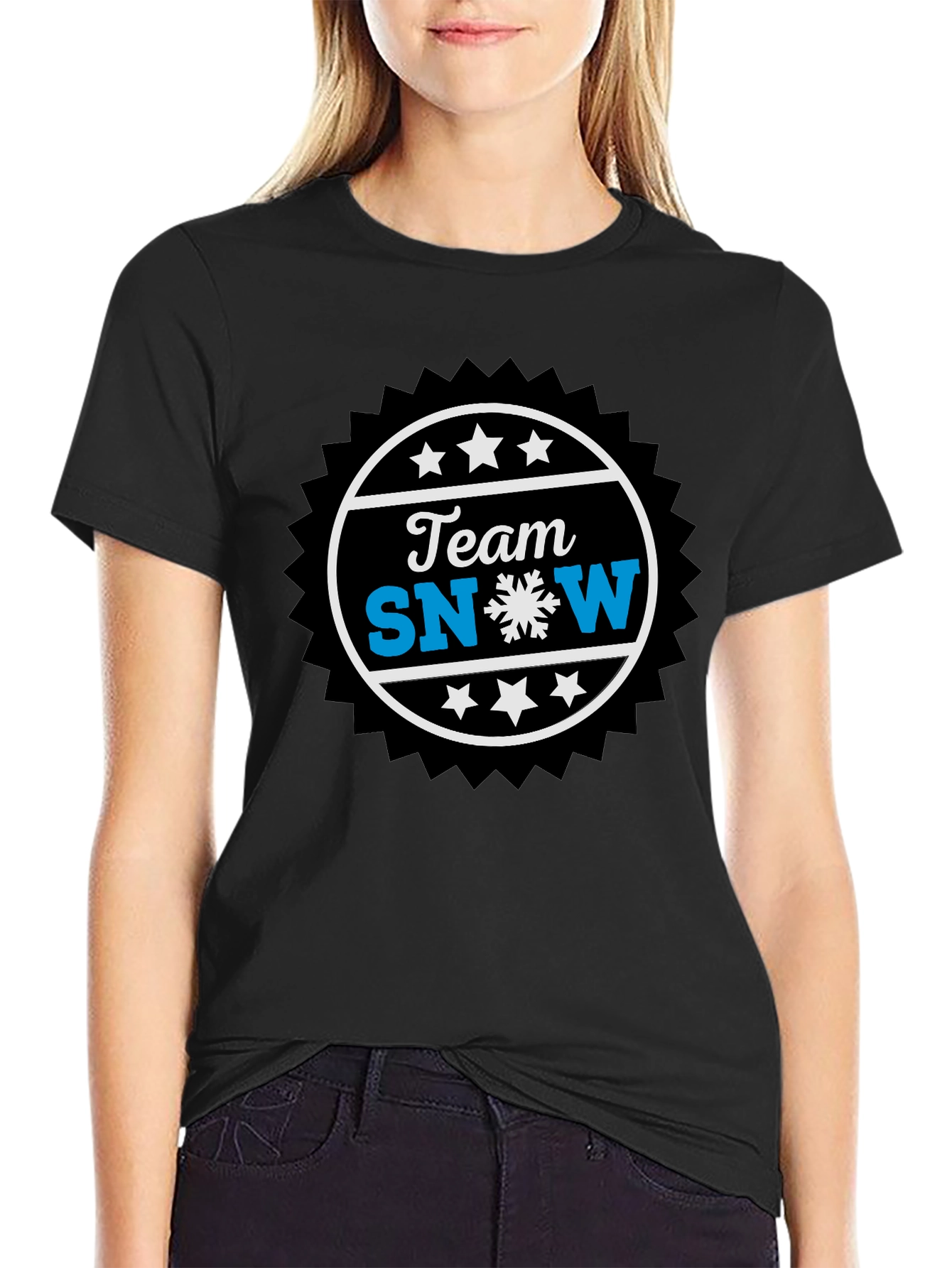 Team Snow Graphic Tee - Winter Sports T-Shirt