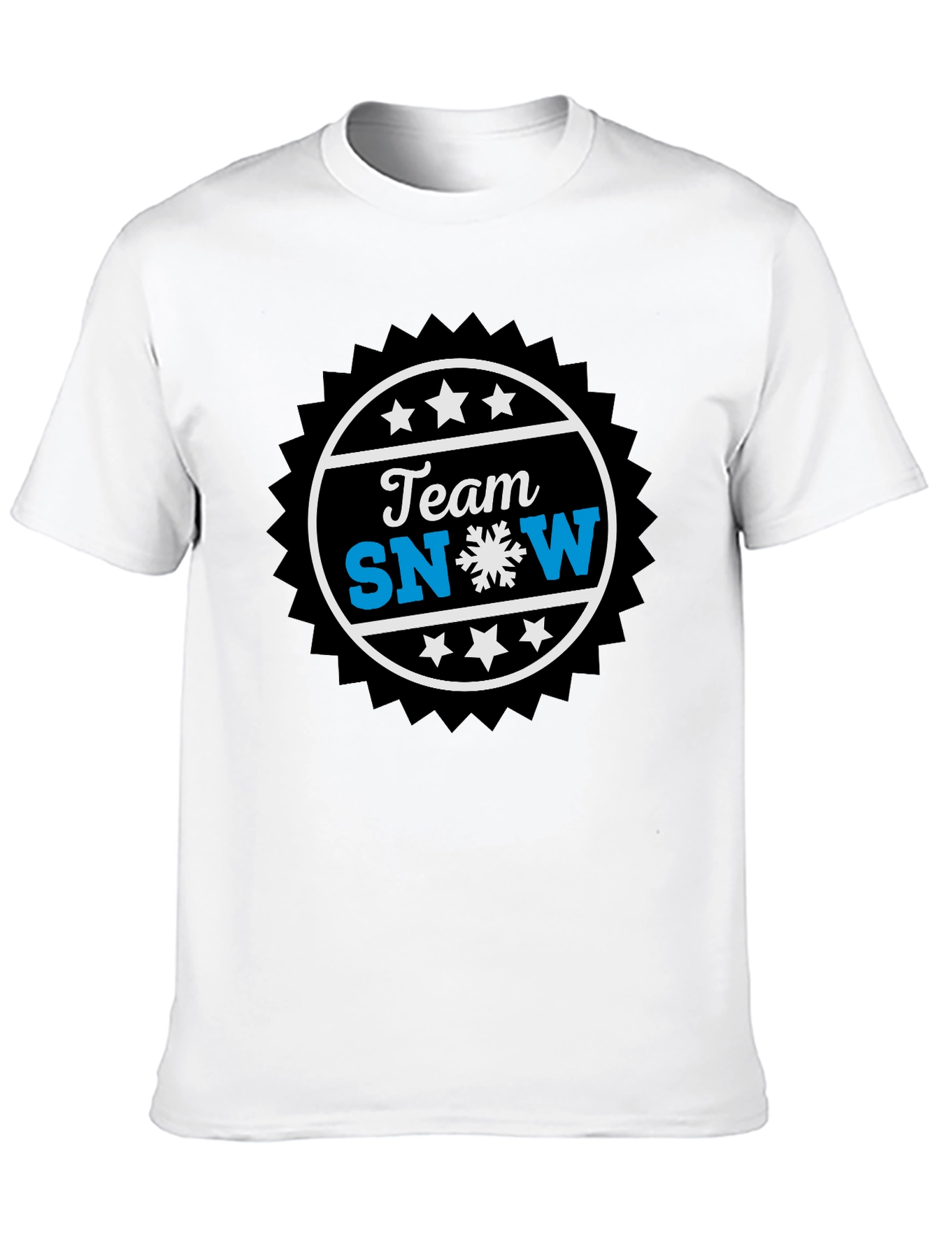 Team Snow Graphic Tee - Winter Sports T-Shirt