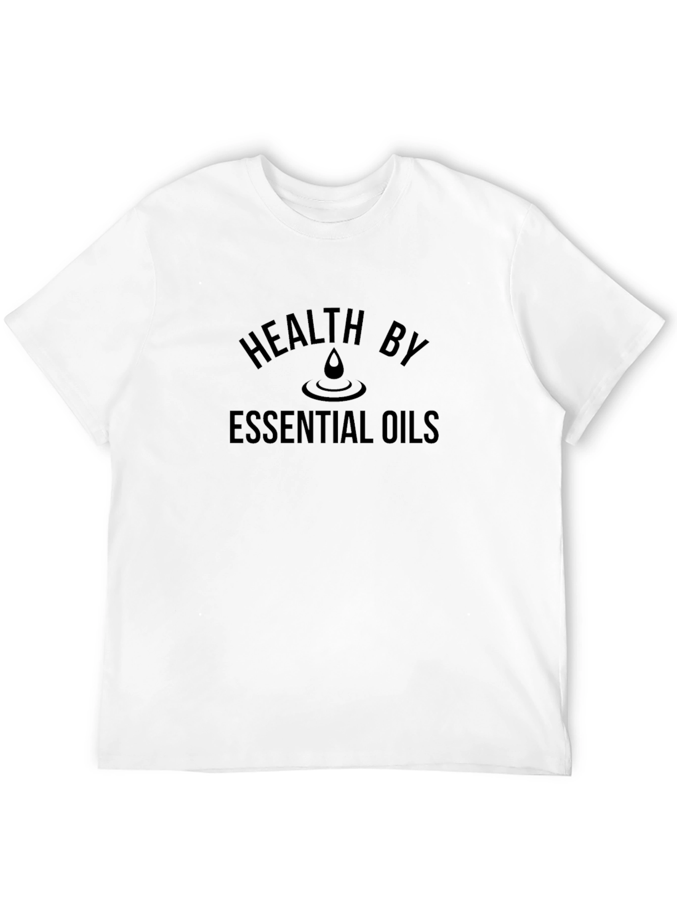 Health by Essential Oils Black T-Shirt