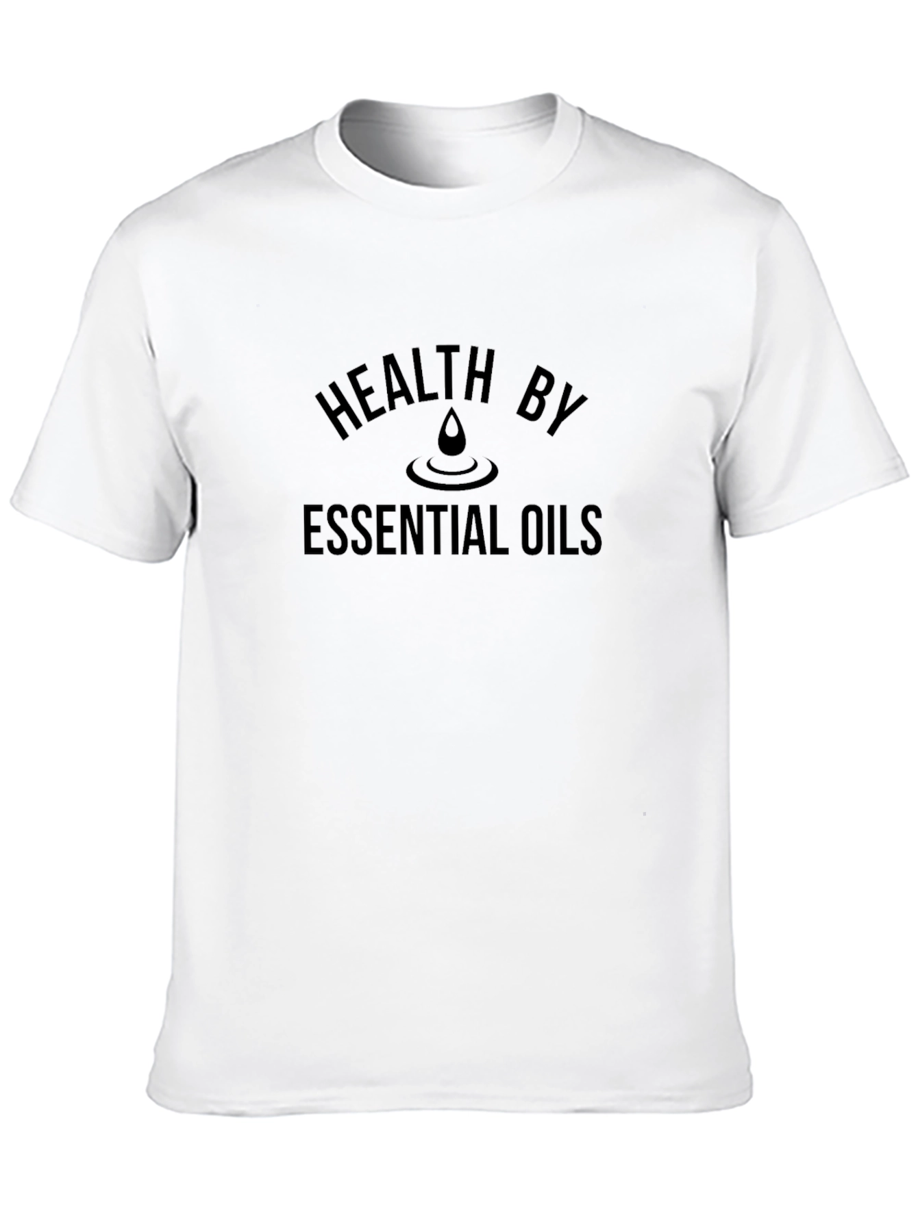 Health by Essential Oils Black T-Shirt