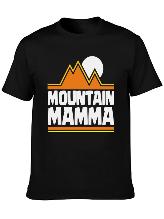 Mountain Mamma T-Shirt - Graphic Tee for Outdoor Lovers