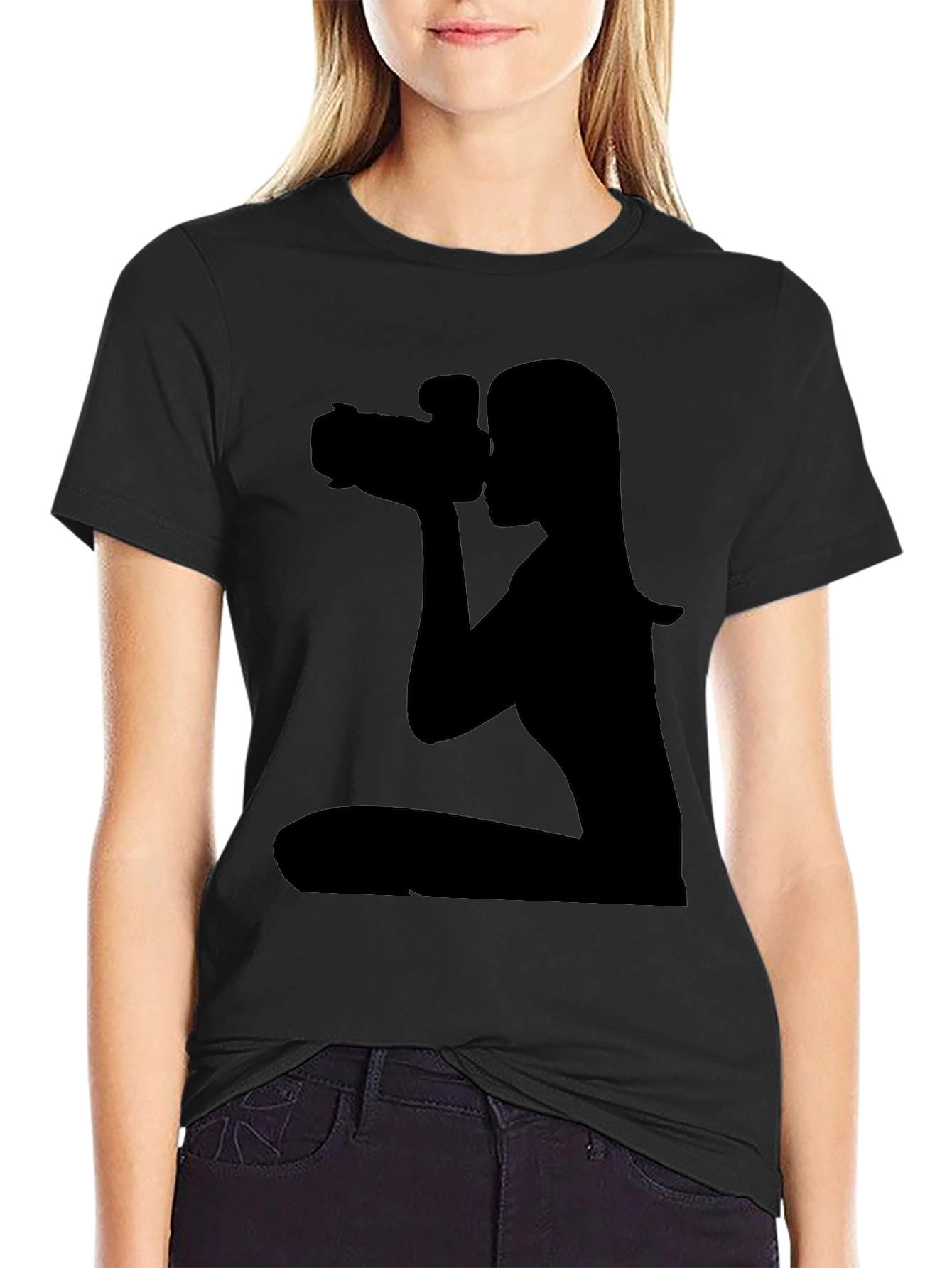 Photographer Silhouette Graphic Tee