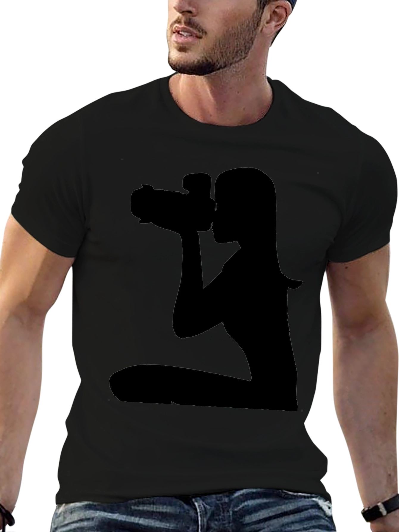 Photographer Silhouette Graphic Tee