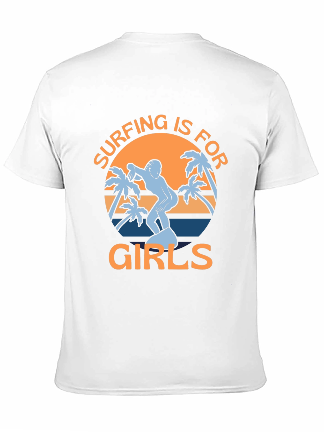 Surfing Is For Girls Tee