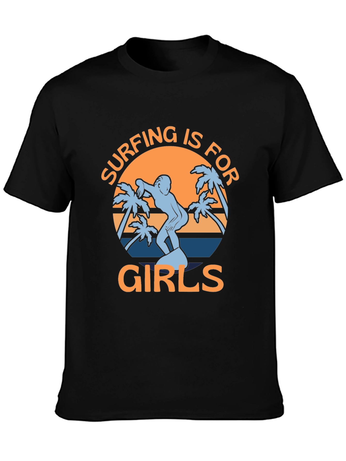 Surfing Is For Girls Tee
