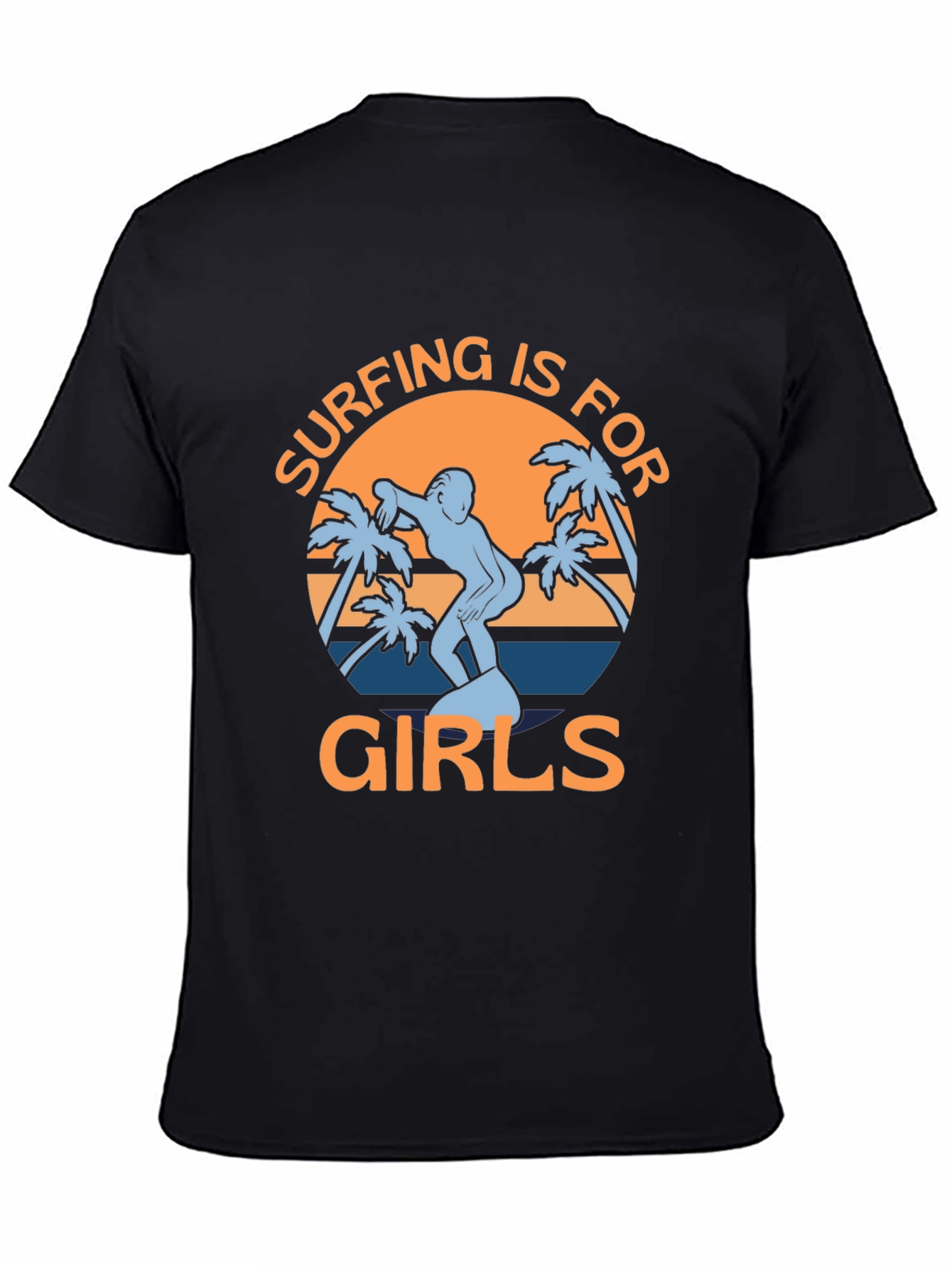 Surfing Is For Girls Tee