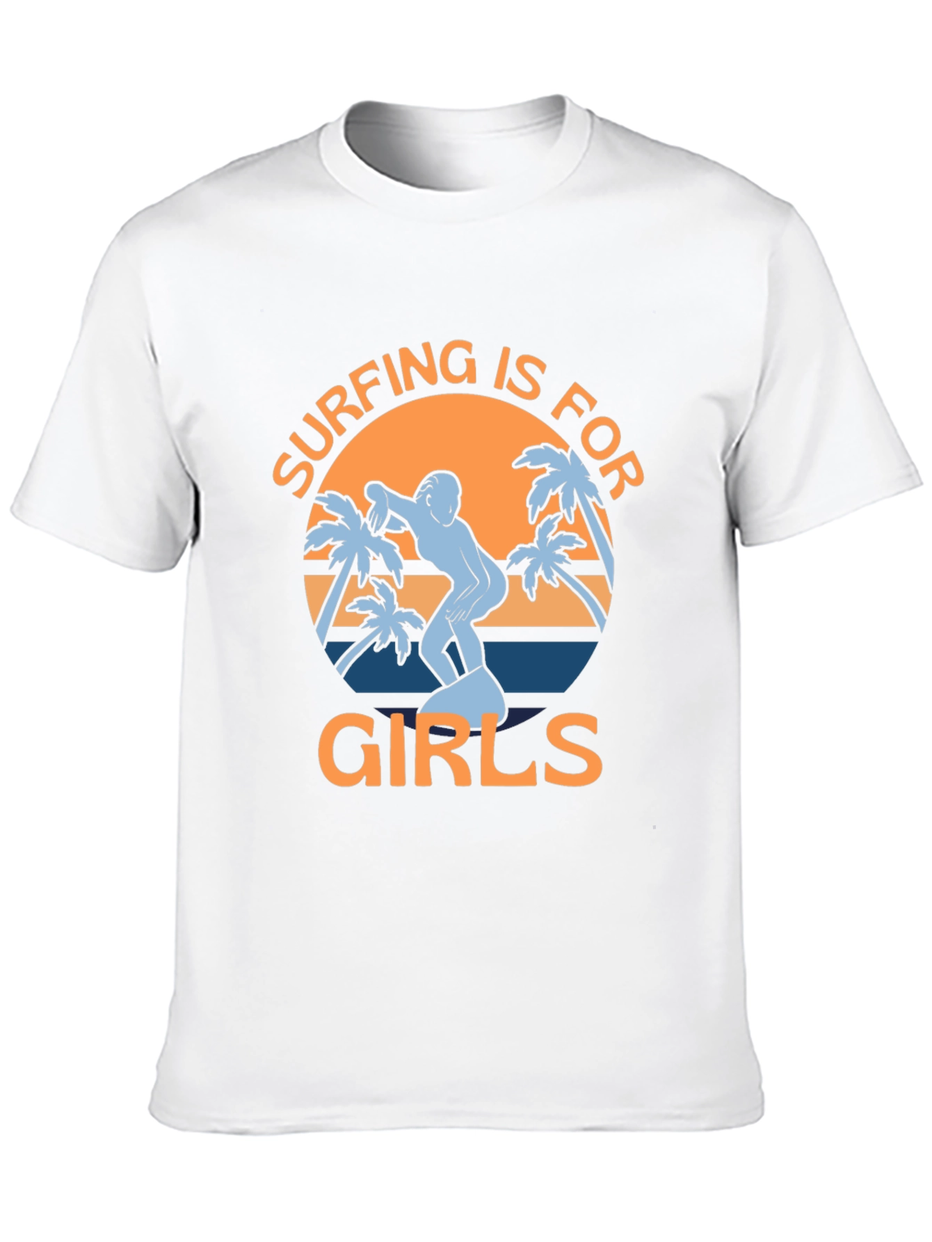 Surfing Is For Girls Tee