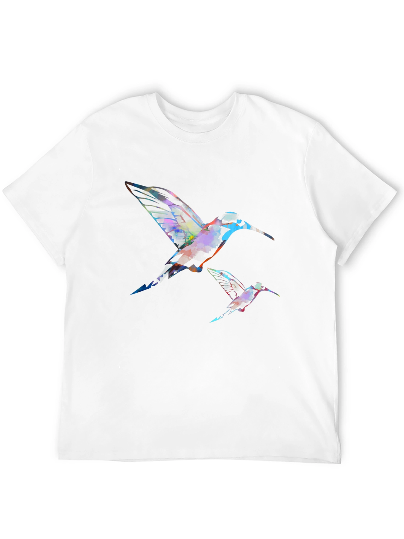 Hummingbird Graphic Black T-Shirt