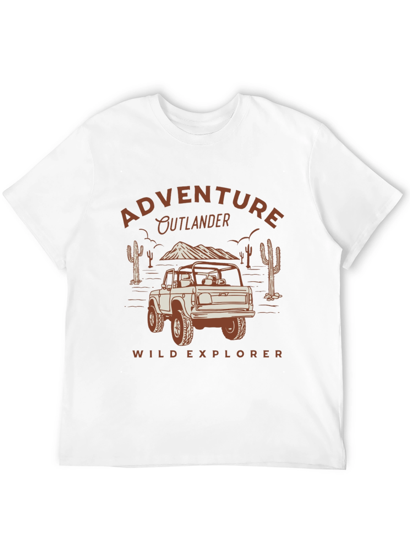 Adventure Outlander T-Shirt - Wild Explorer Tee