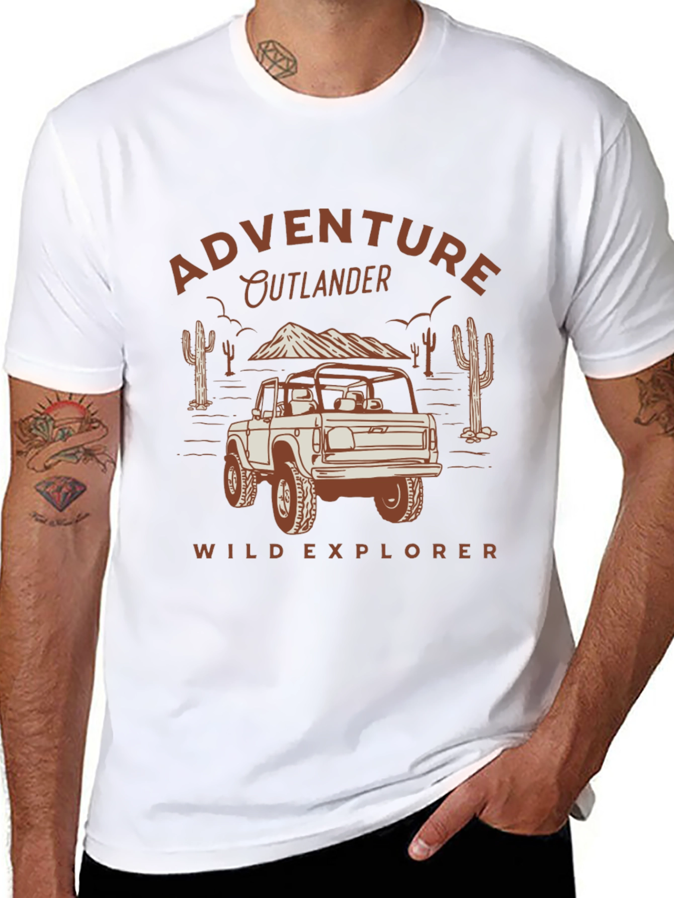 Adventure Outlander T-Shirt - Wild Explorer Tee