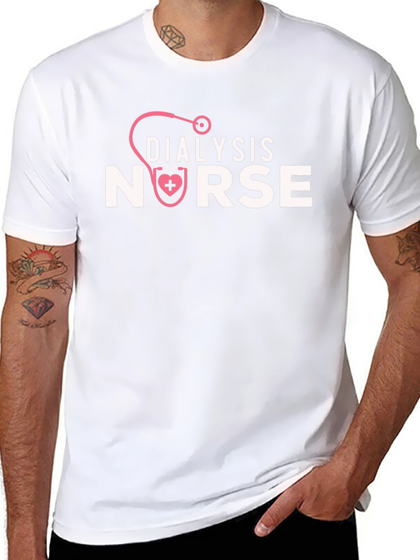 Dialysis Nurse Graphic T-Shirt