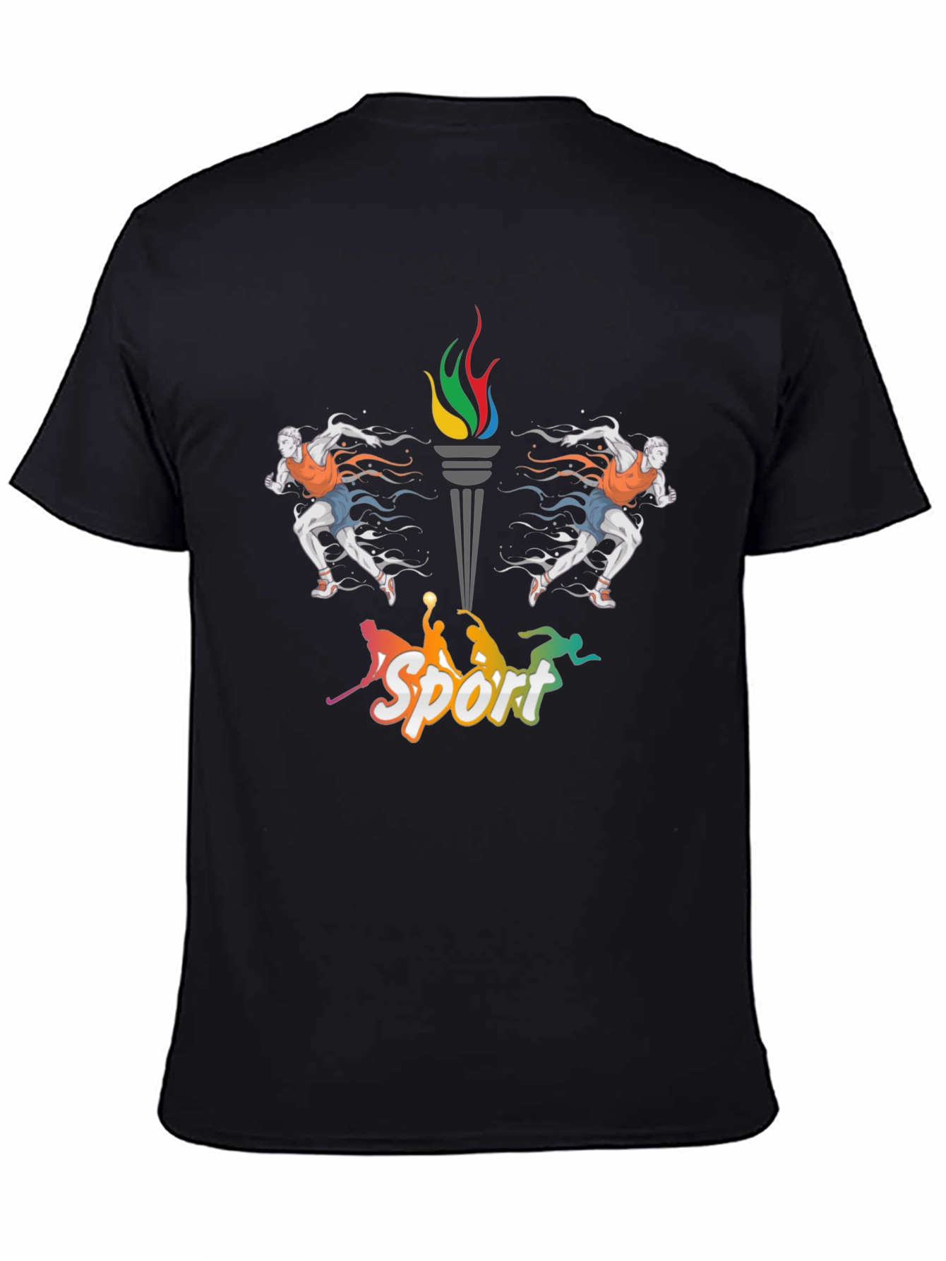 Sports Graphic Tee - Active Lifestyle Apparel