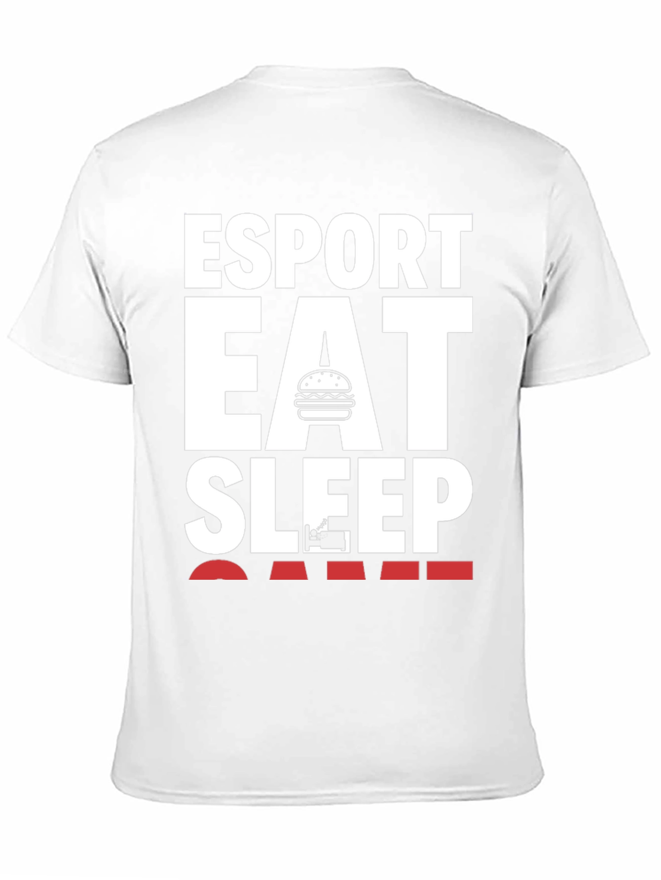 Esport Eat Sleep Game Black T-Shirt
