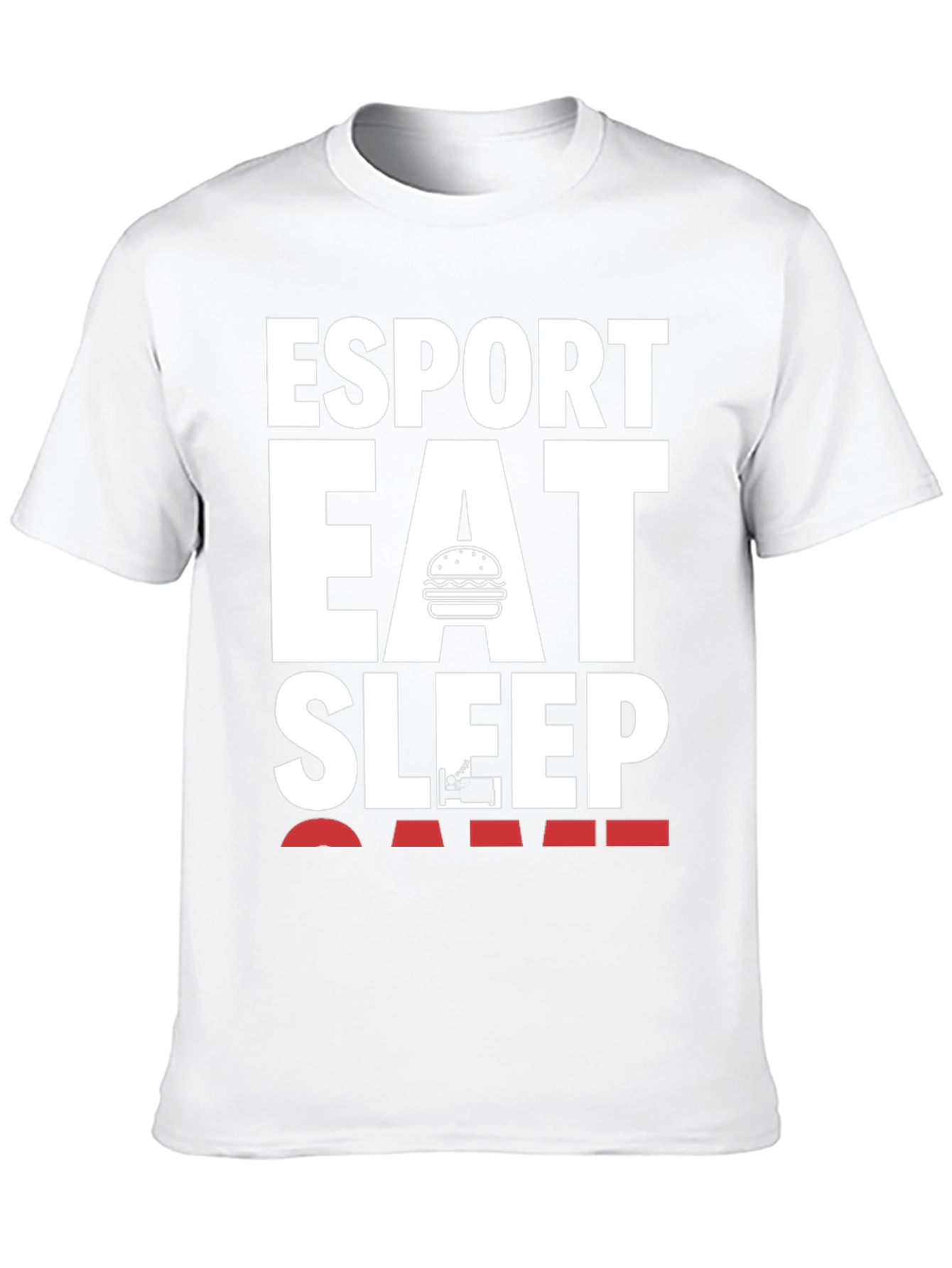 Esport Eat Sleep Game Black T-Shirt