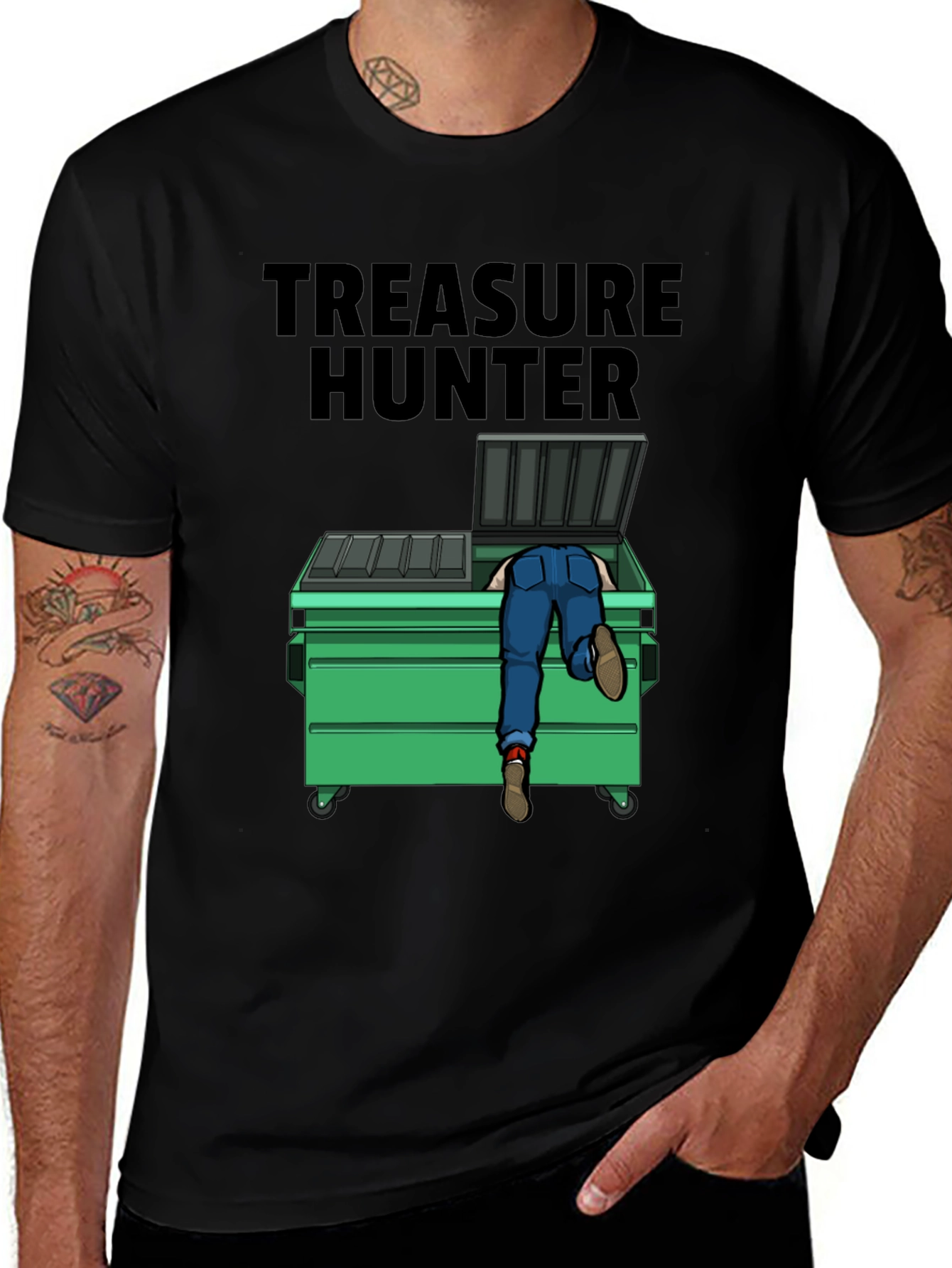 Treasure Hunter T-Shirt - Dumpster Diver Humor