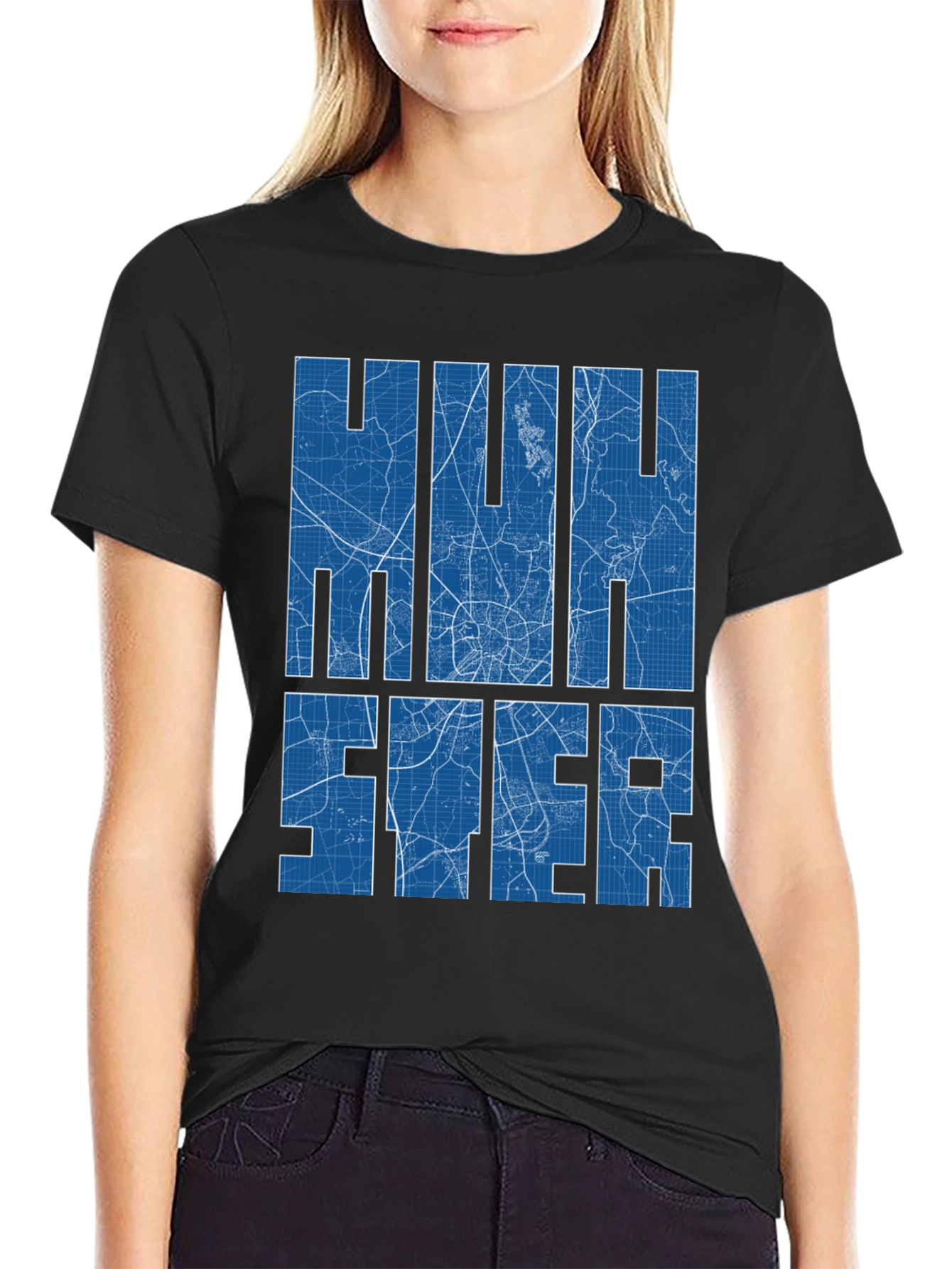 Hustler Blueprint Graphic Tee