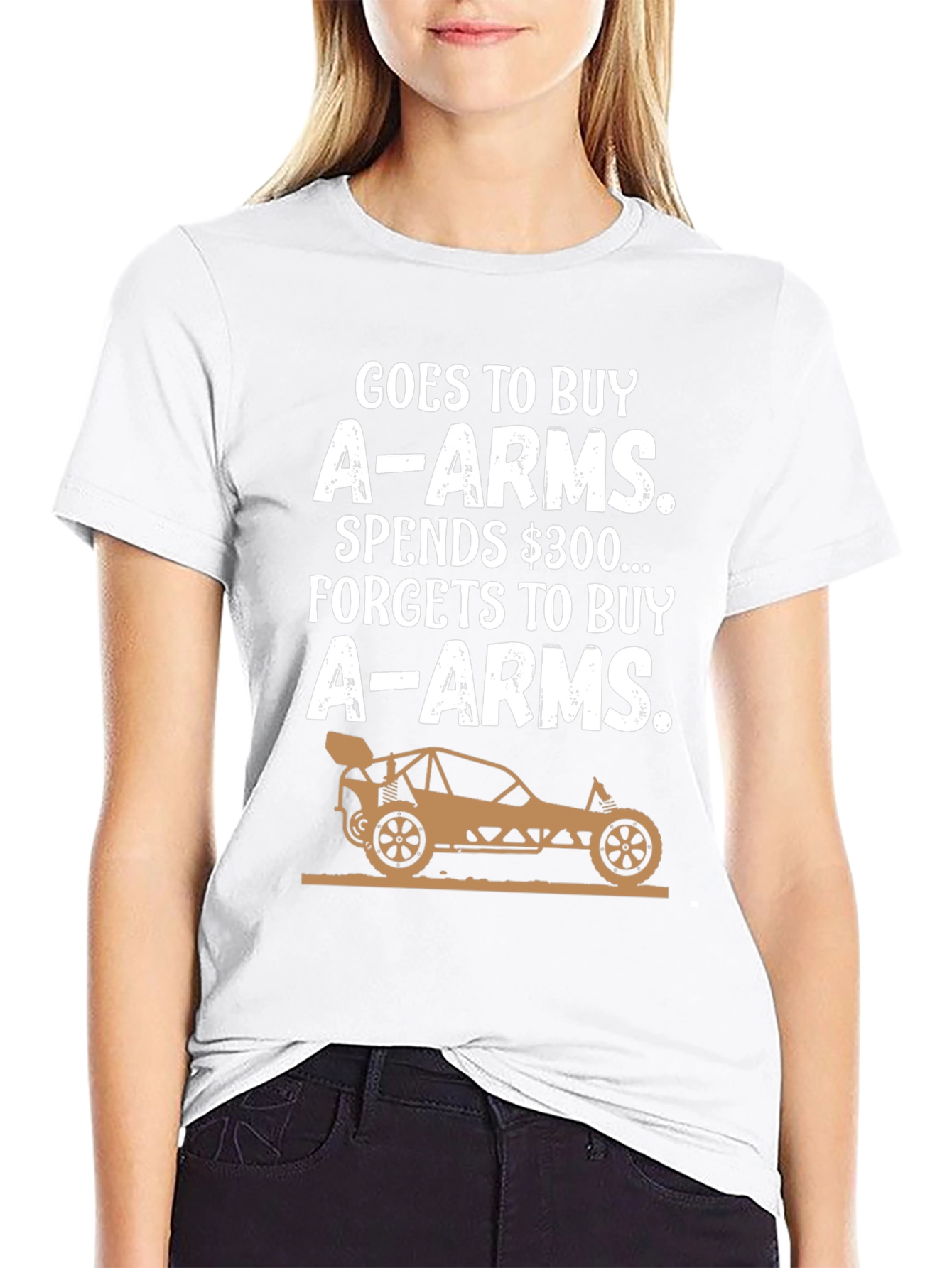 Goes to Buy A-Arms Funny RC Car T-Shirt