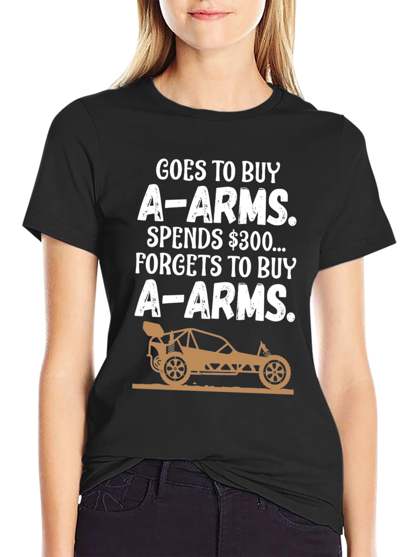 Goes to Buy A-Arms Funny RC Car T-Shirt