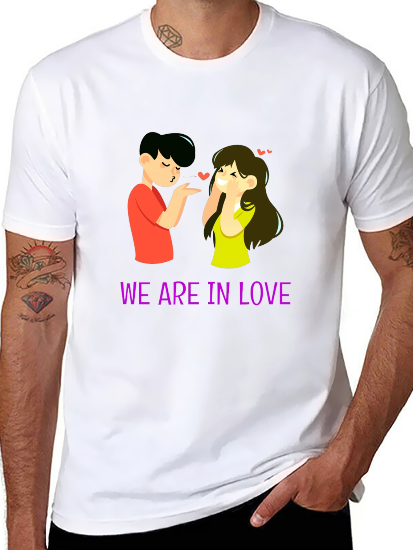 We Are in Love Graphic T-Shirt