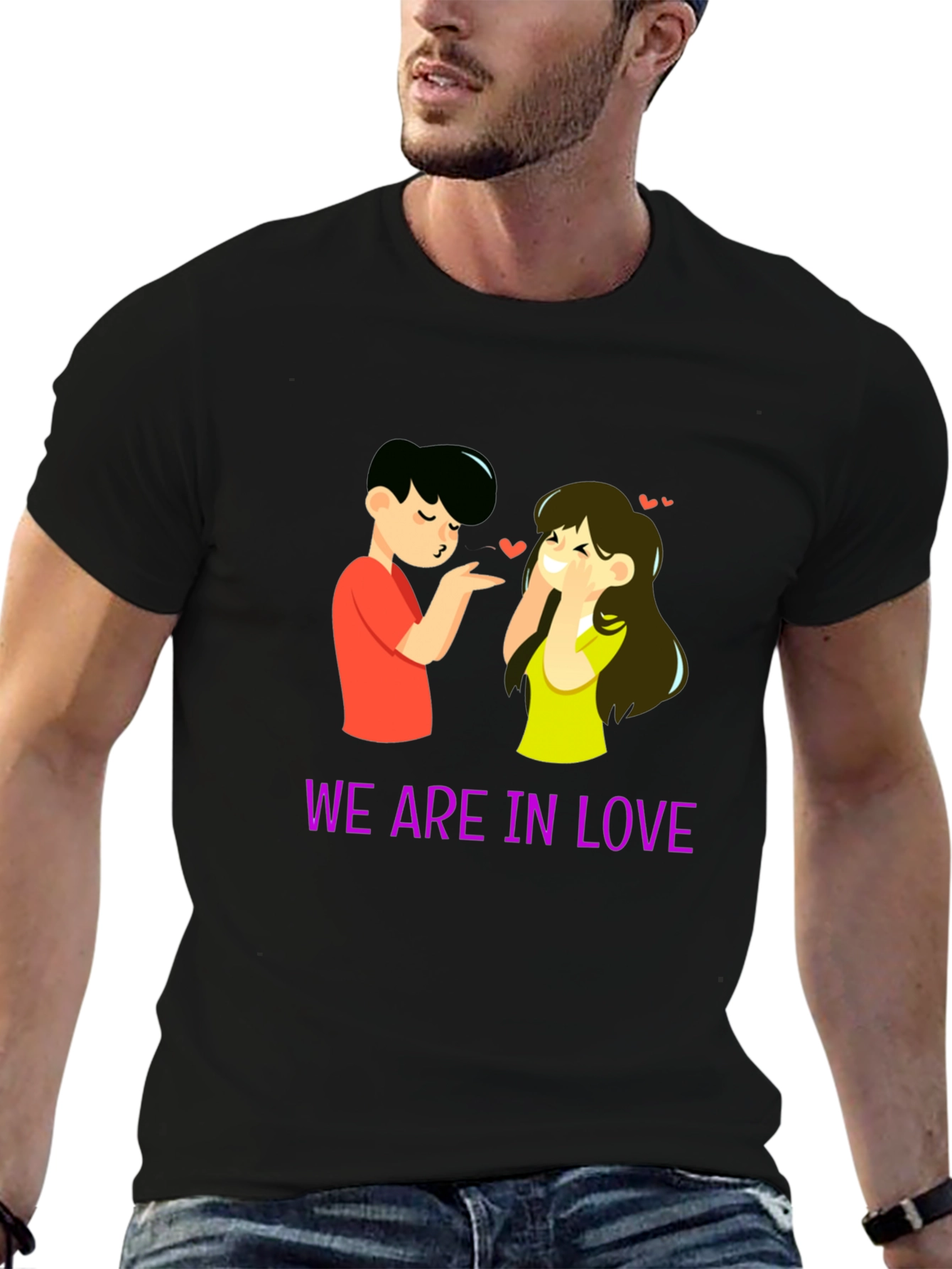 We Are in Love Graphic T-Shirt