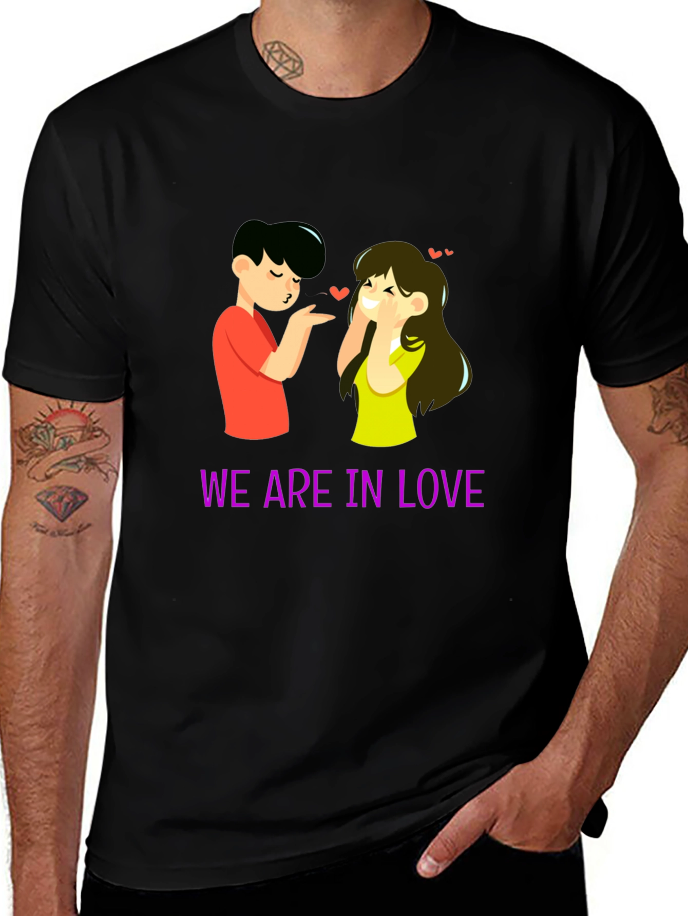 We Are in Love Graphic T-Shirt