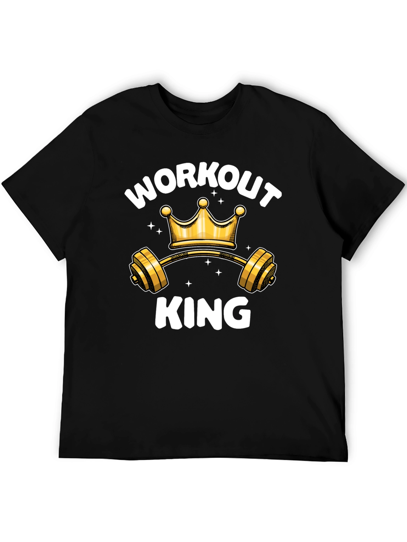 Workout King Graphic Tee - Gym Lover Apparel