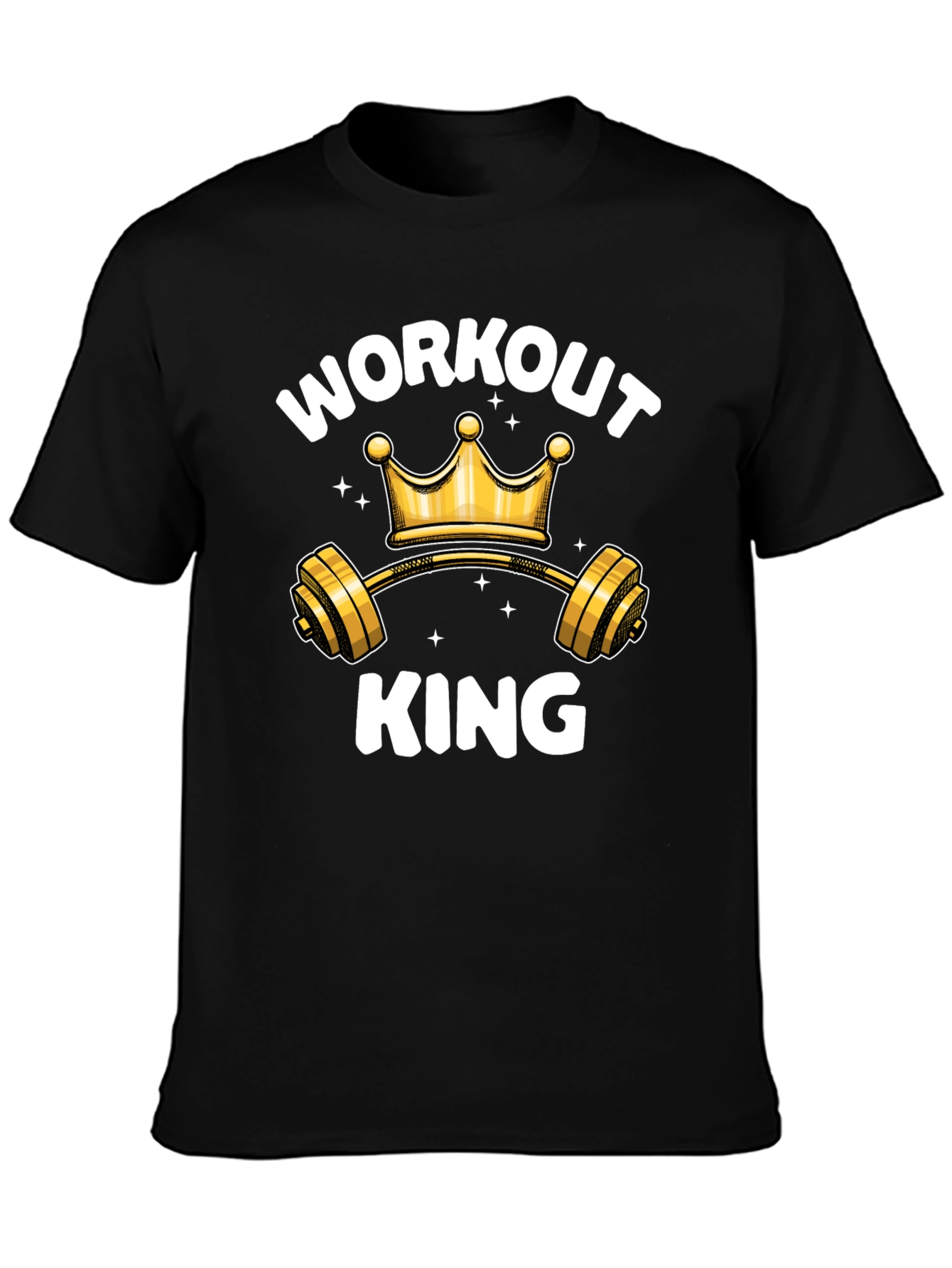 Workout King Graphic Tee - Gym Lover Apparel