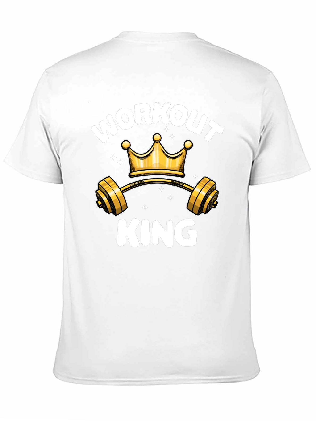 Workout King Graphic Tee - Gym Lover Apparel