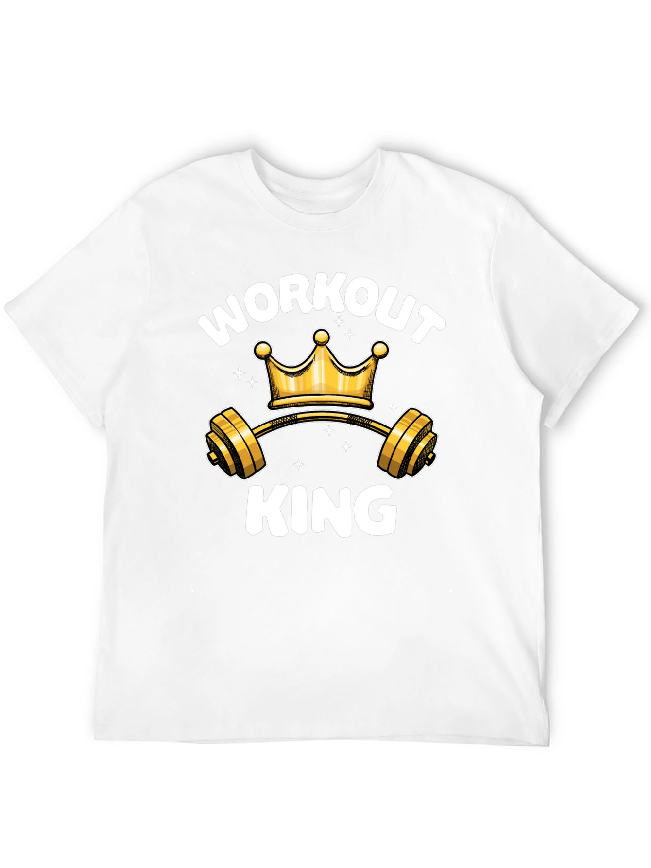 Workout King Graphic Tee - Gym Lover Apparel