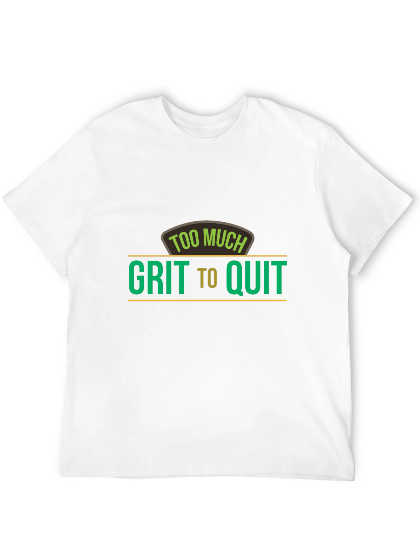 Grit To Quit Black T-Shirt