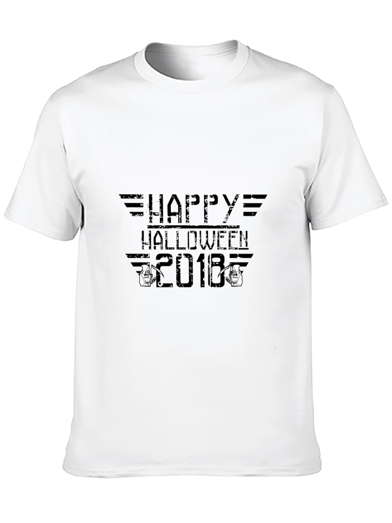 Happy Halloween 2018 Black T-Shirt