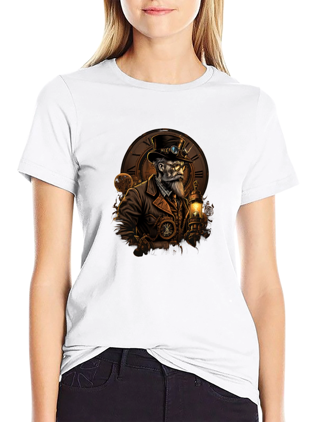 Steampunk Gentleman Graphic Tee