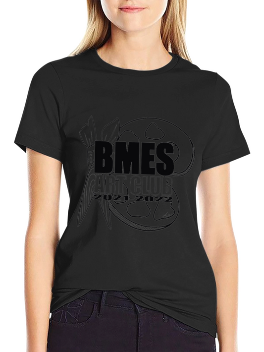 Black BMES Art Club Graphic T-Shirt