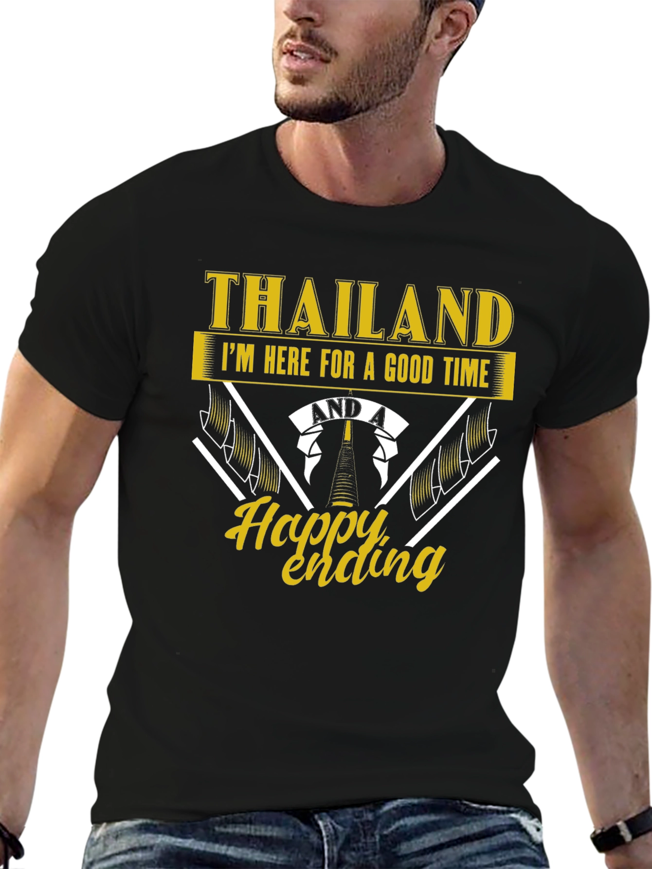 Thailand Good Time Happy Ending Graphic Tee