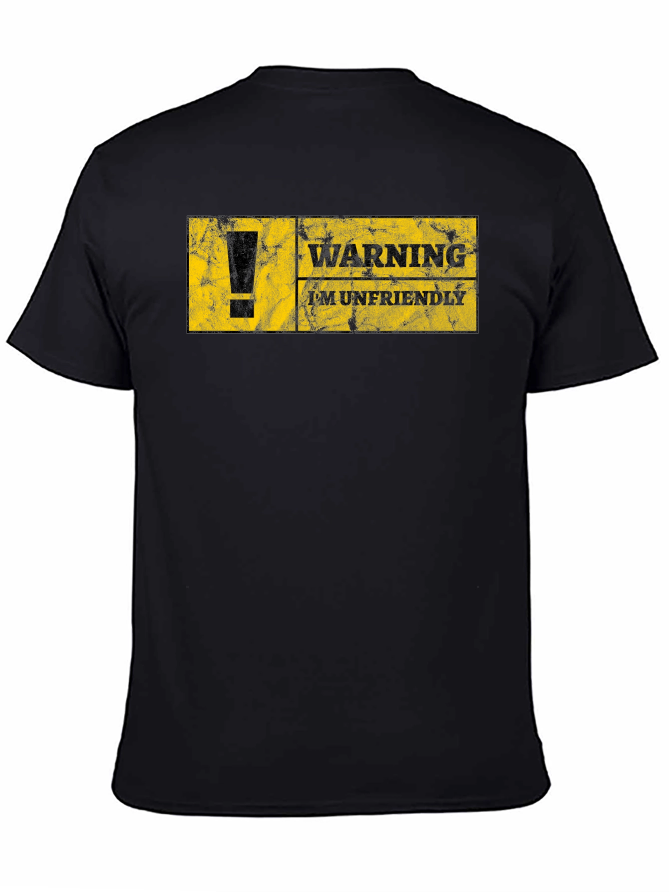 Warning Im Unfriendly T-Shirt -  Sarcastic Graphic Tee