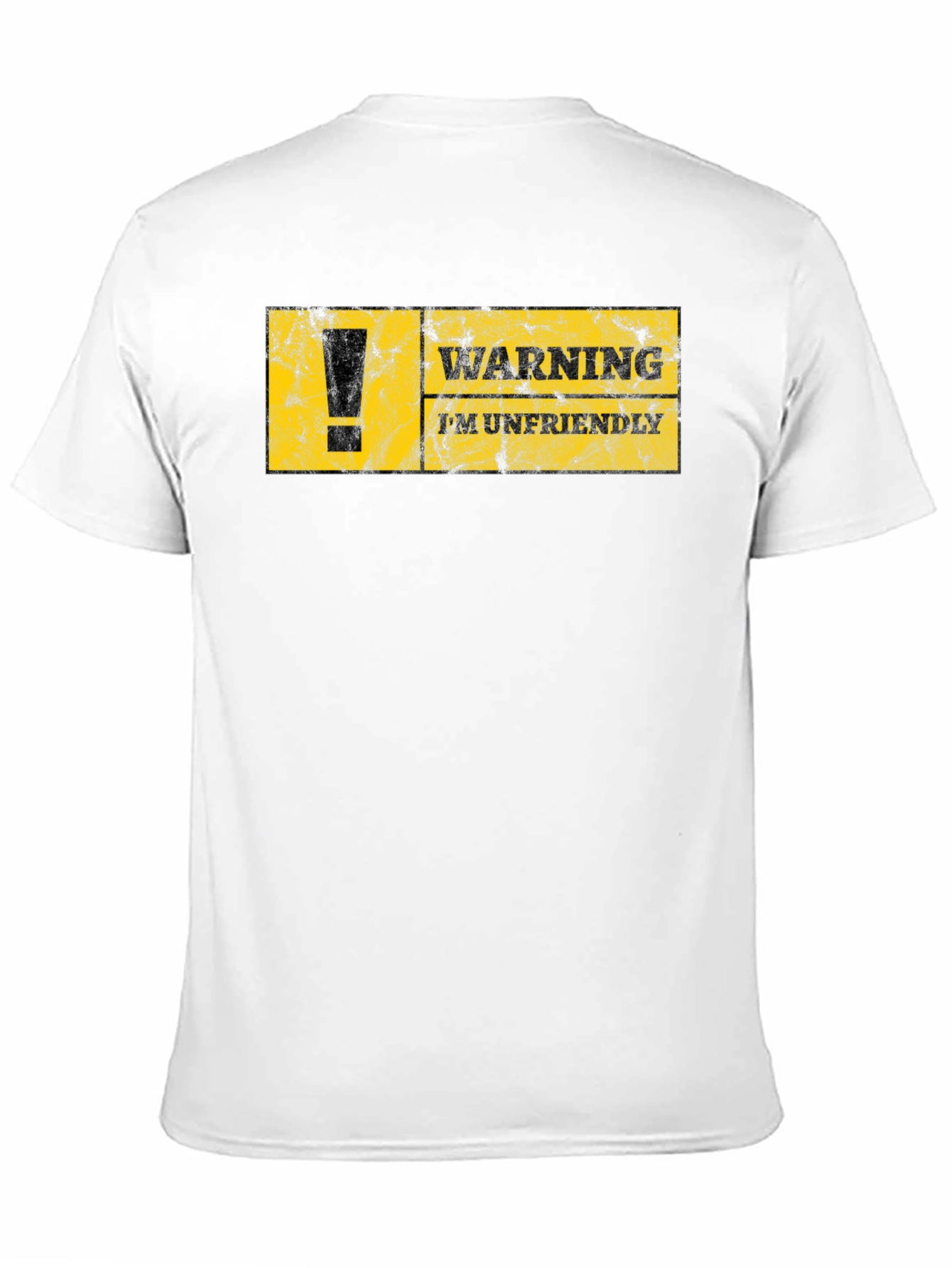 Warning Im Unfriendly T-Shirt -  Sarcastic Graphic Tee
