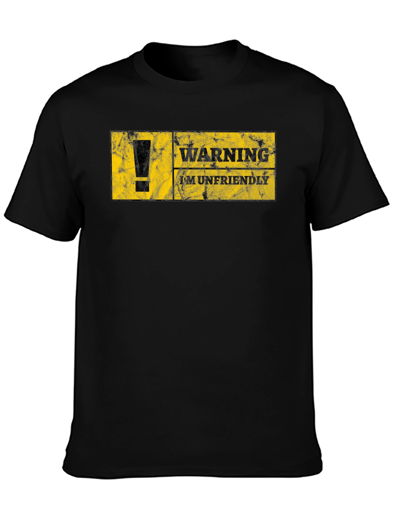 Warning Im Unfriendly T-Shirt -  Sarcastic Graphic Tee