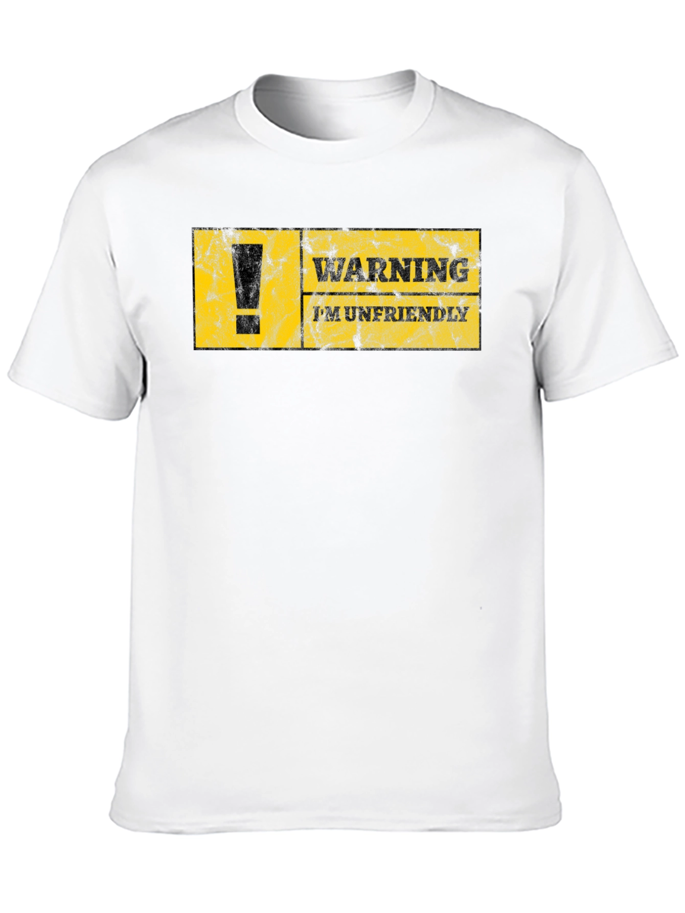 Warning Im Unfriendly T-Shirt -  Sarcastic Graphic Tee