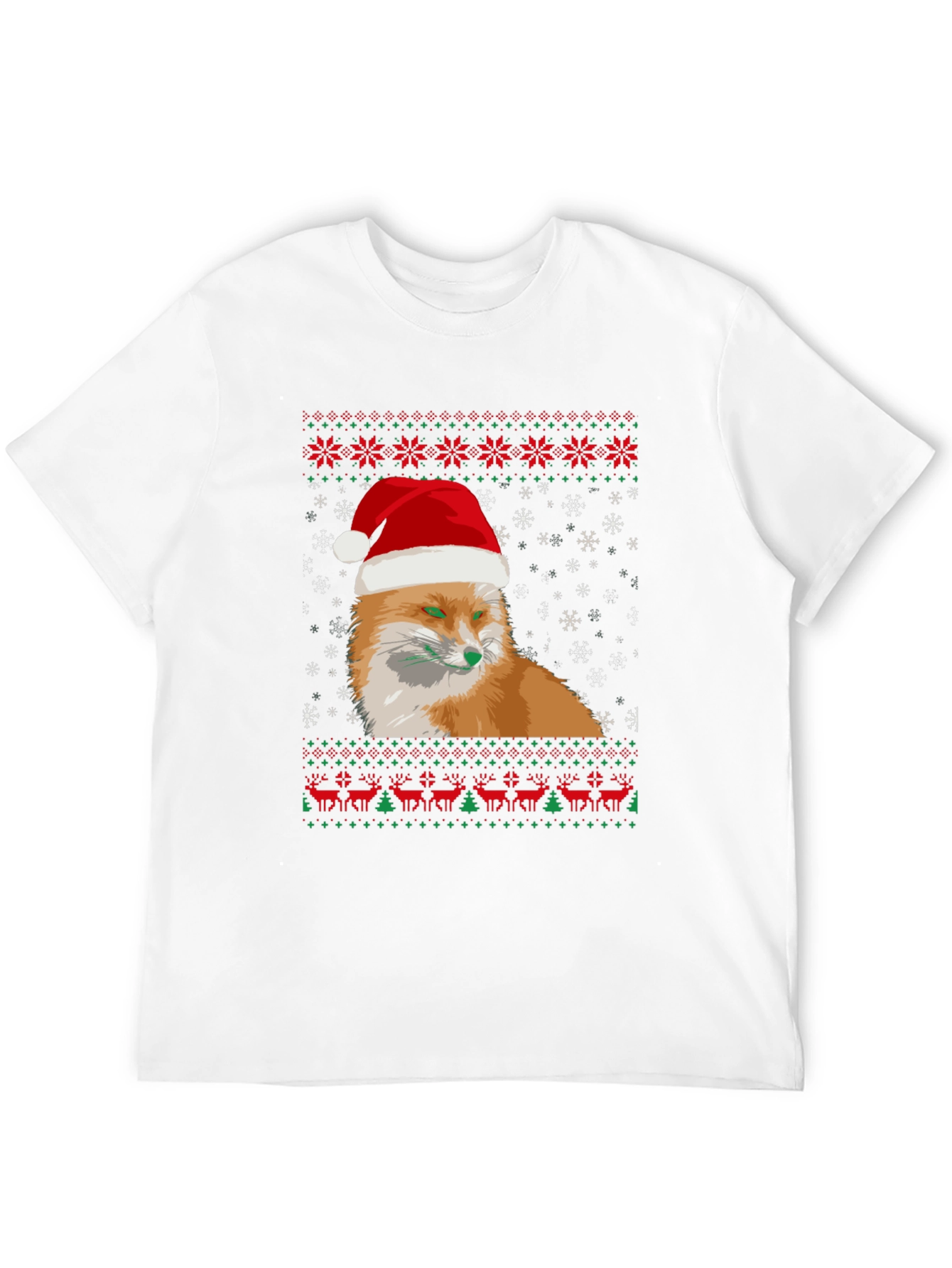 Festive Fox Christmas T-Shirt